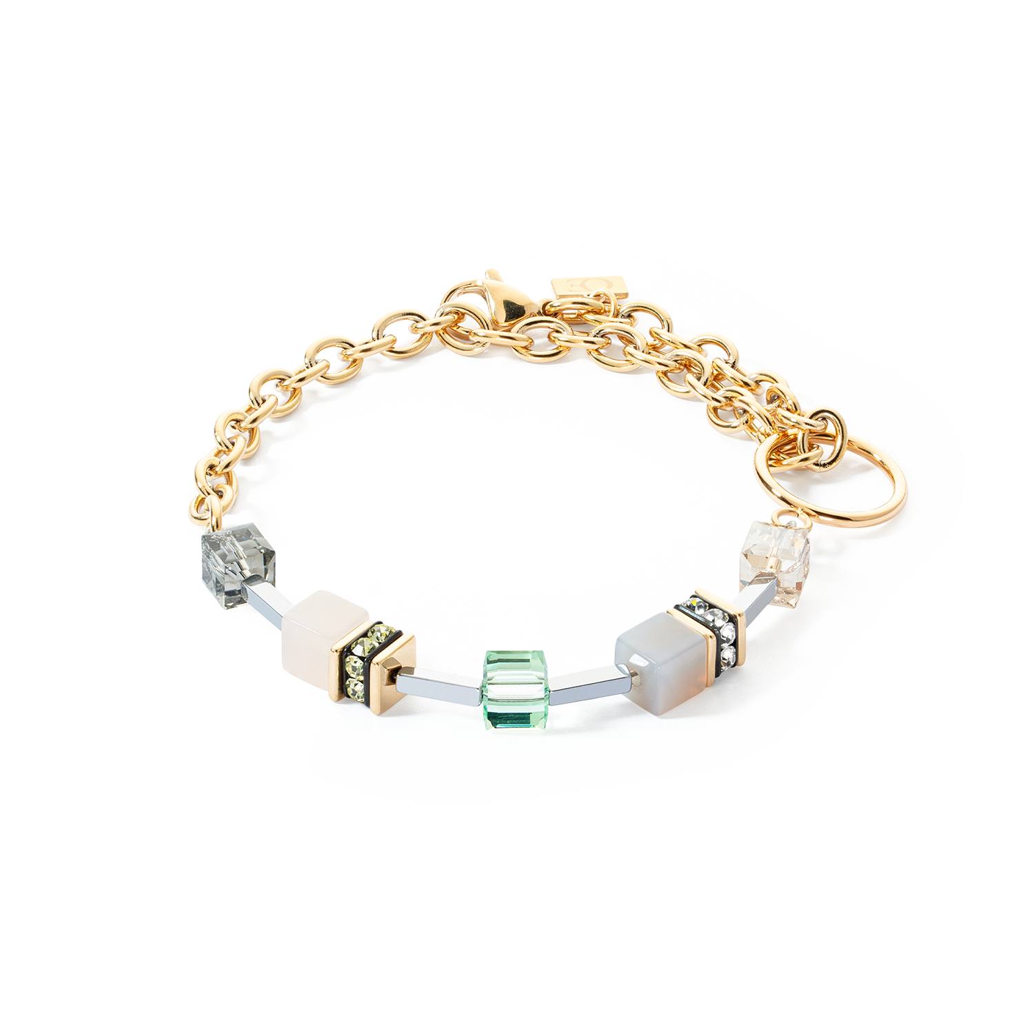 GeoCUBE® Iconic Boho Bracelet - Gold & Multicolor Beaded Handmade Jewelry for Women - Perfect for Festivals, Beach Parties & Everyday Boho Style