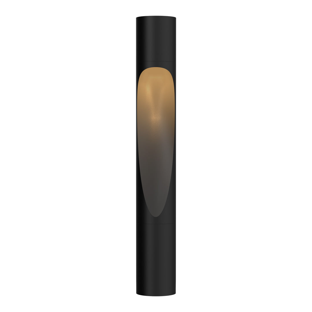 Flindt Outdoor Garden Bollard Light - Durable Solar Powered LED Landscape Lighting for Pathways, Driveways, and Yards - Weather-Resistant Decorative Post Light for Home & Commercial Use