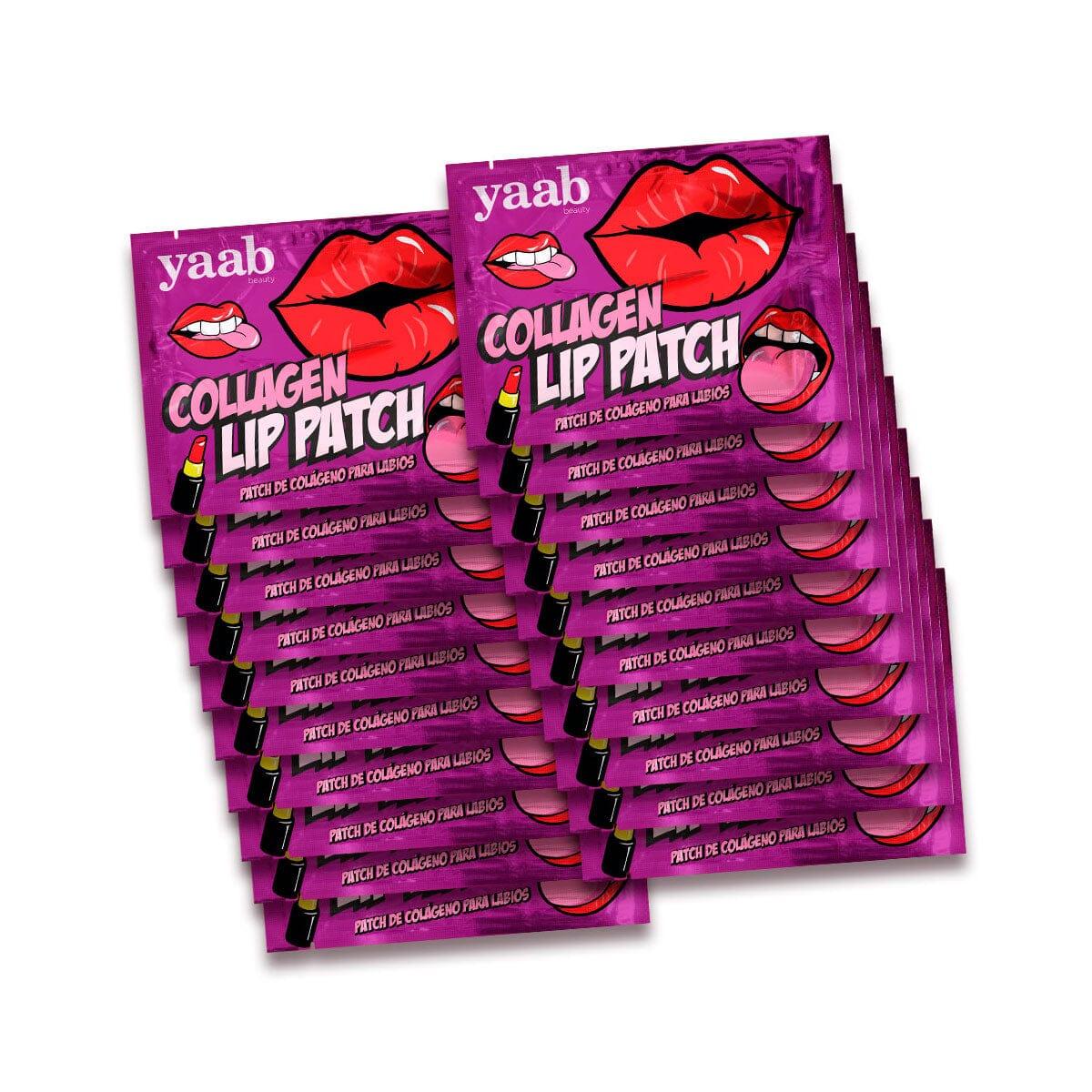 Yaab Beauty Collagen Lip Patches - Pack of 20 | Hydrating & Plumping Lip Treatment for Smooth, Youthful Lips | Perfect for Overnight Care, Pre-Makeup Prep & Special Occasions