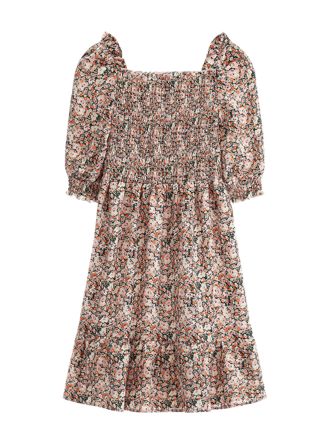 Flower Fantasy Print Dress for Women - Size 7-16 | Floral Summer Dress for Beach, Party & Casual Wear