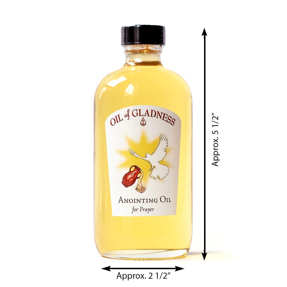Rose of Sharon Anointing Oil - Premium Prayer Oil for Daily Devotion, Spiritual Ceremonies & Blessings (8oz Bottle) - Perfect for Home Worship, Church Services & Healing Rituals