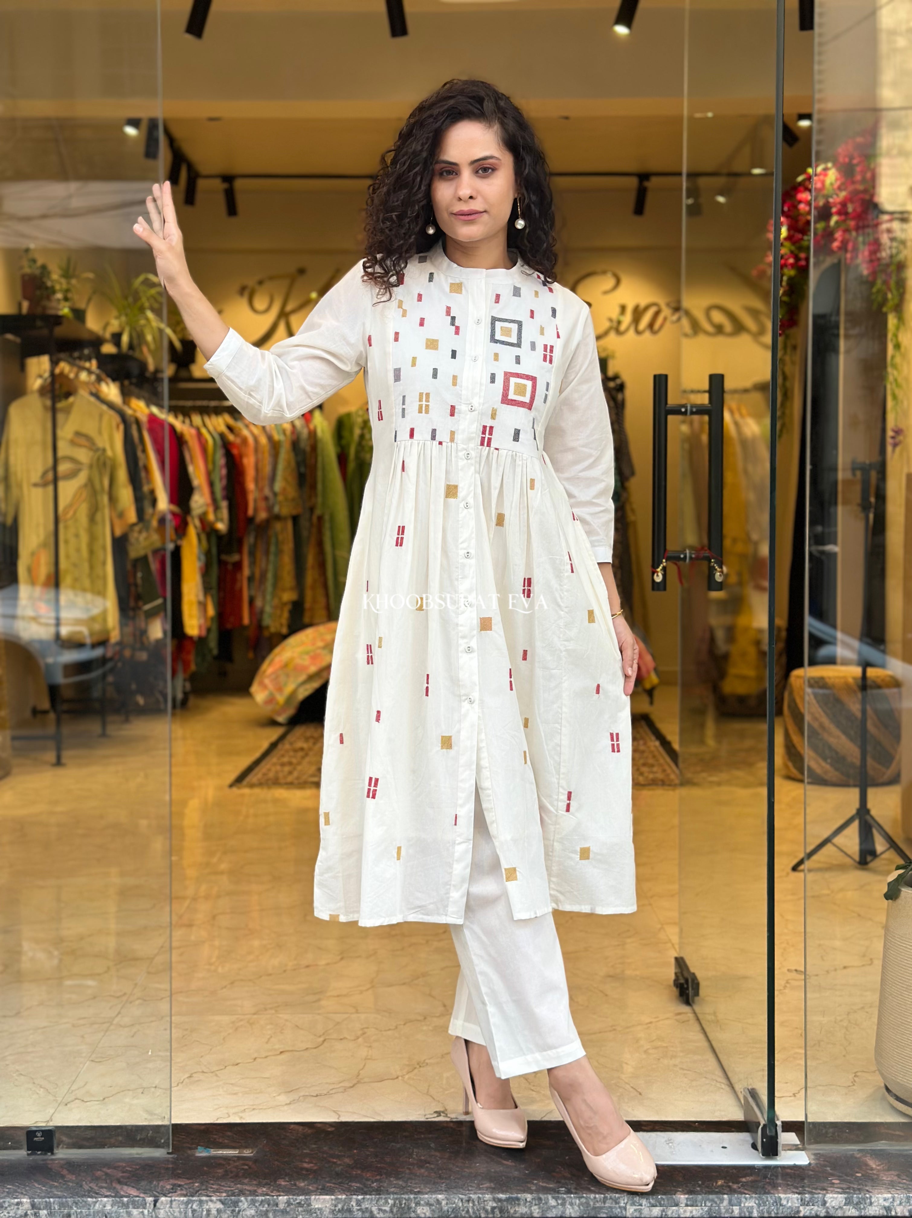 Premium Asian Cotton Kurta Set for Men & Women - Comfortable & Stylish Ethnic Wear for Festivals, Weddings & Casual Outings