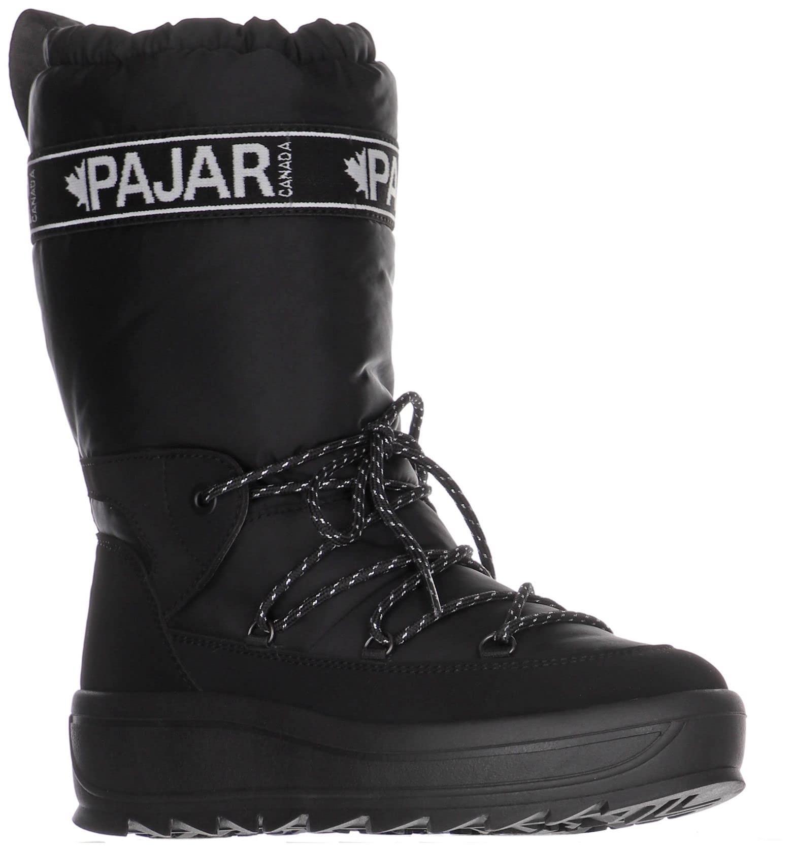 PAJAR Women's Galaxy High Mid-Calf Winter Boots - Waterproof Snow Boots for Women, Warm Fur Lined Booties for Cold Weather, Perfect for Snowy Days and Outdoor Activities