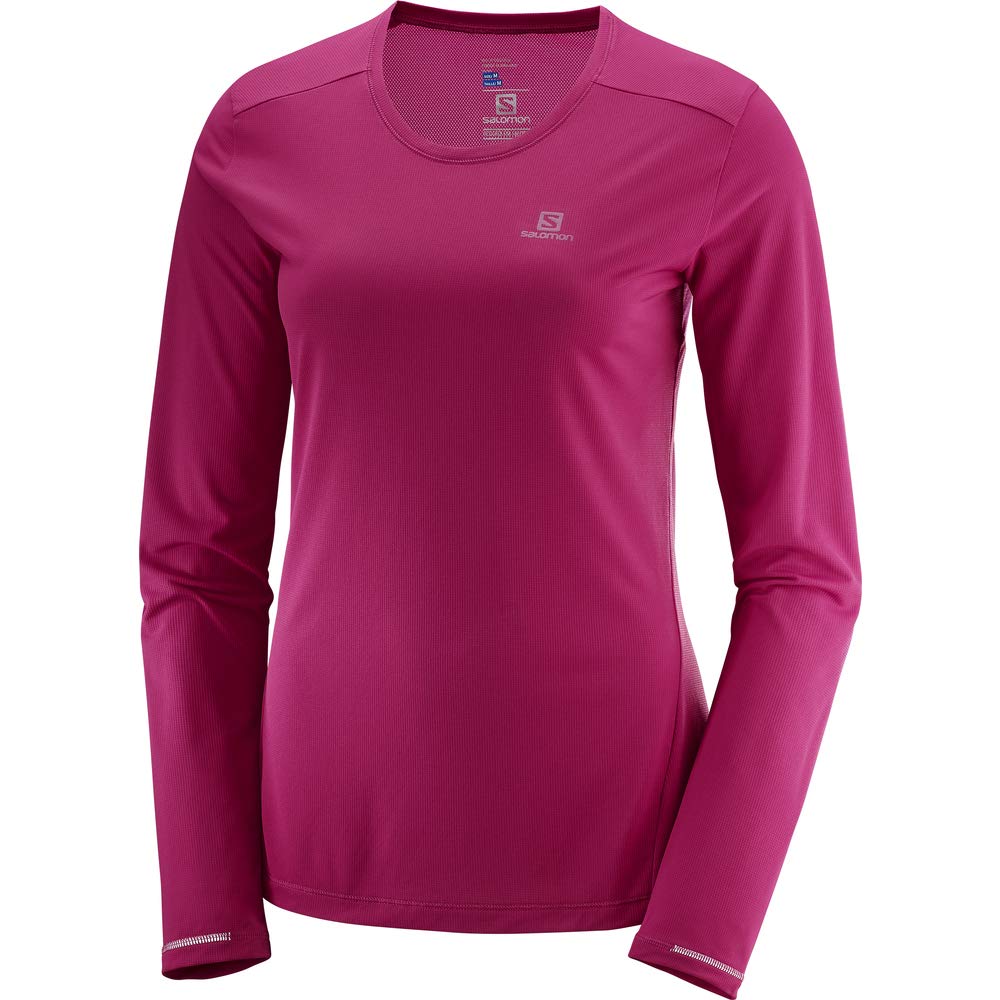 Salomon Agile LS Tee - Men's Lightweight Quick-Dry Performance T-Shirt for Running, Gym & Outdoor Activities