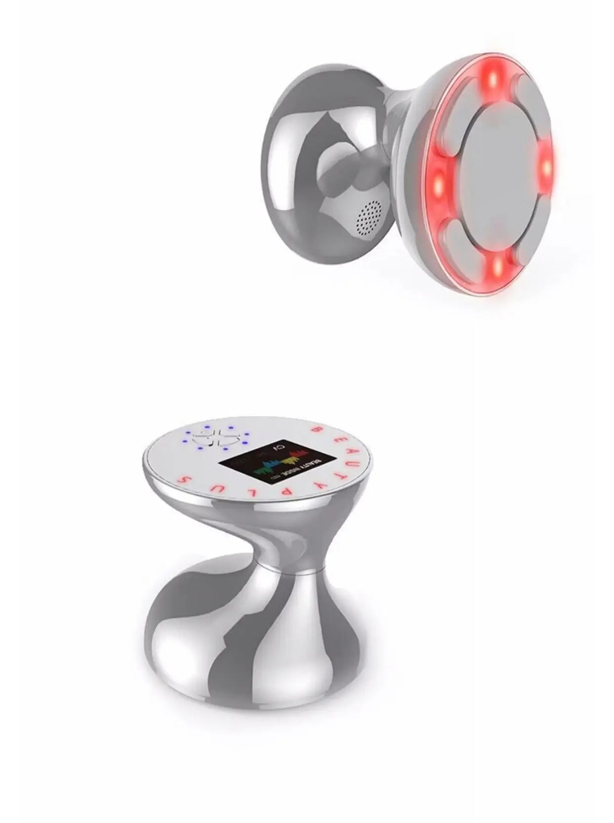 Professional Handheld Cavitation Machine with Ultrasound & RF Technology for Body Slimming, Skin Tightening & Cellulite Reduction - Perfect for Home Use & Spa Treatments