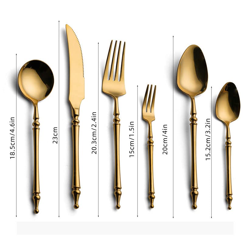 30-Piece Stainless Steel Silverware Set for 5 - Food Grade Flatware with Steak Knives, Spoons & Forks - Durable Kitchen Cutlery for Home, Office, Restaurant & Hotel - Dishwasher Safe - Perfect for Dining, Entertaining & Everyday Use
