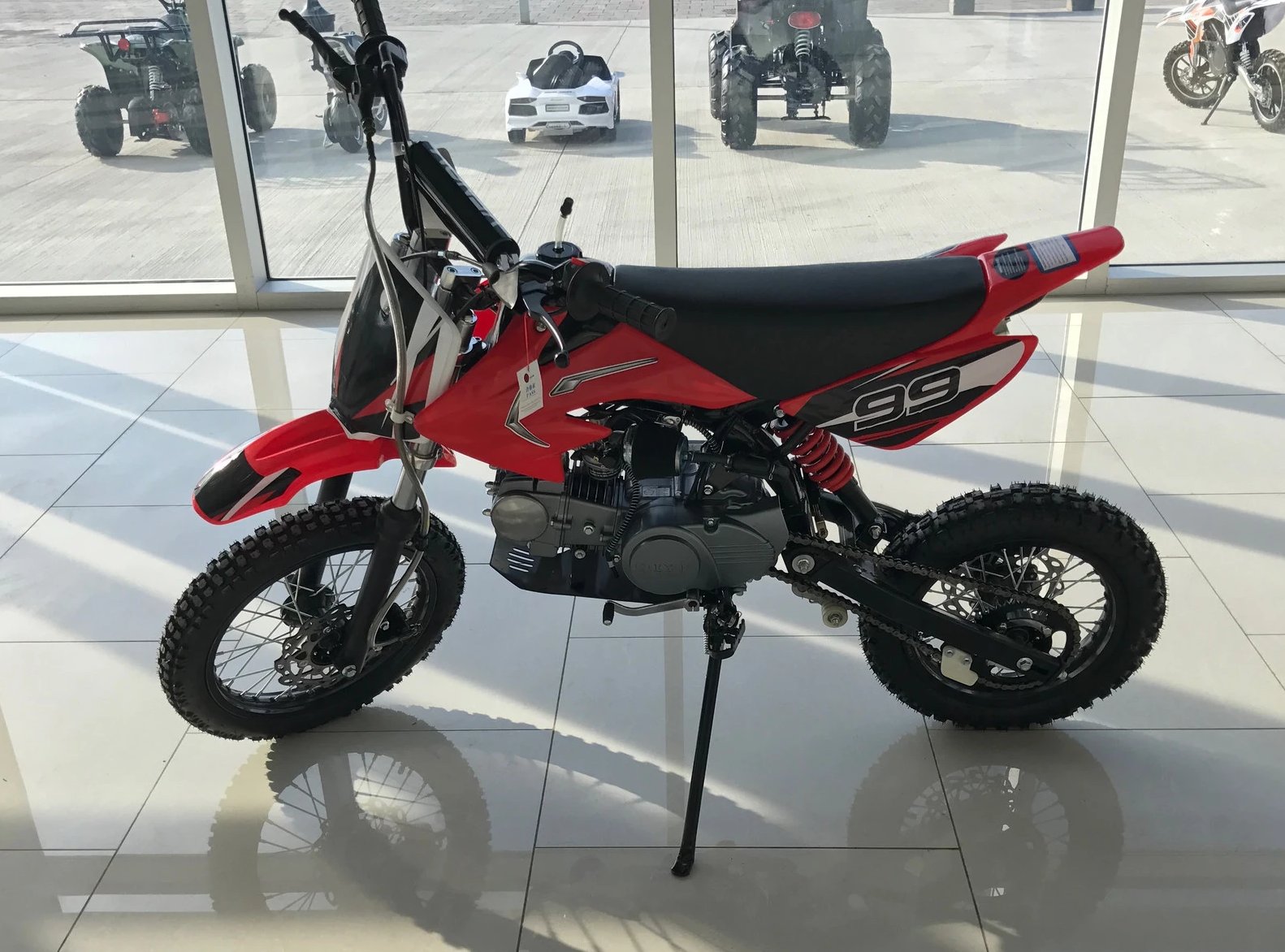 125cc Venom Dirt Bike 4 Stroke - Mamba Off-Road Motorcycle for Adults & Teens - Perfect for Trail Riding, Motocross & Backyard Adventures