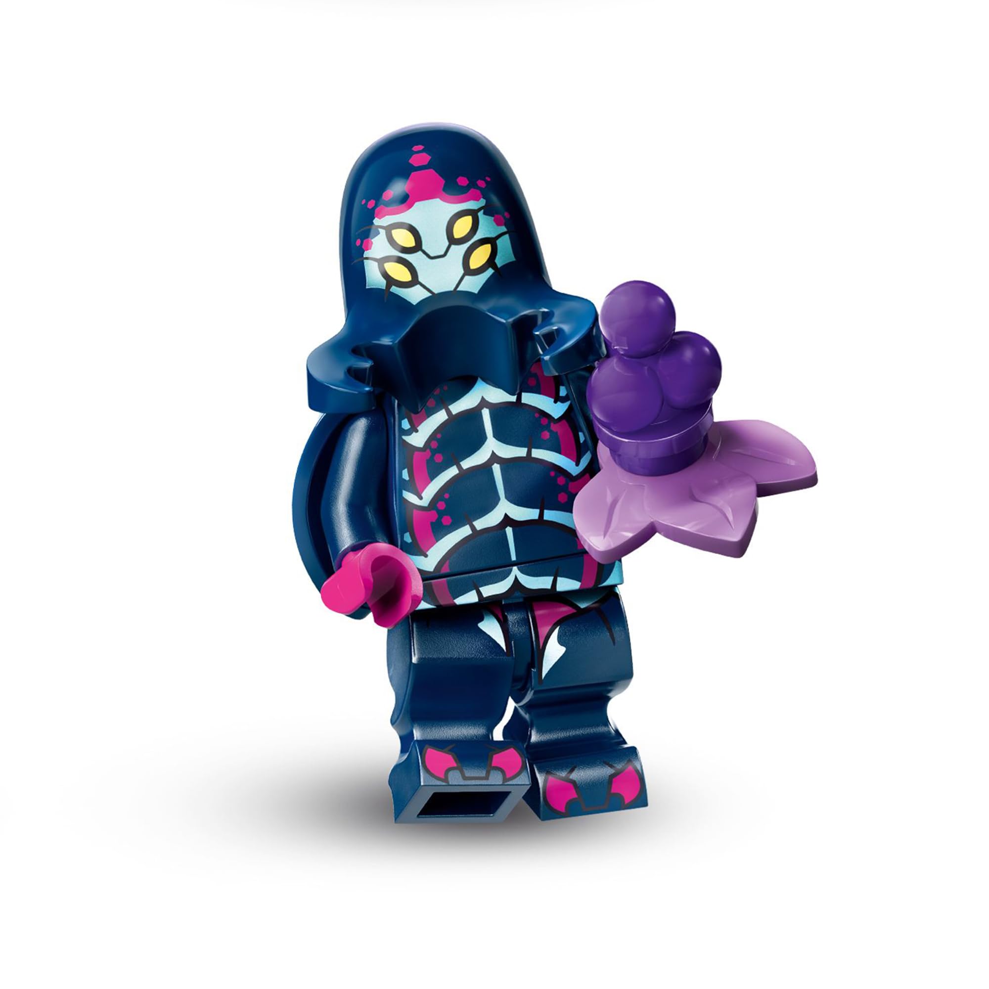Alien Beetlezoid Lego Minifigure Series 26 Space - Complete Collectible Set with Stand & Accessories - CMF (col26-10) - Perfect for Lego Collectors, Space-Themed Displays & Gift Giving