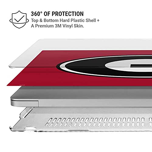 Official University of Georgia Logo Red Skin & Case for MacBook Pro 13-inch M1 (2021) - Perfect for Students, Alumni & Fans - Durable Protection with Stylish College Spirit Design