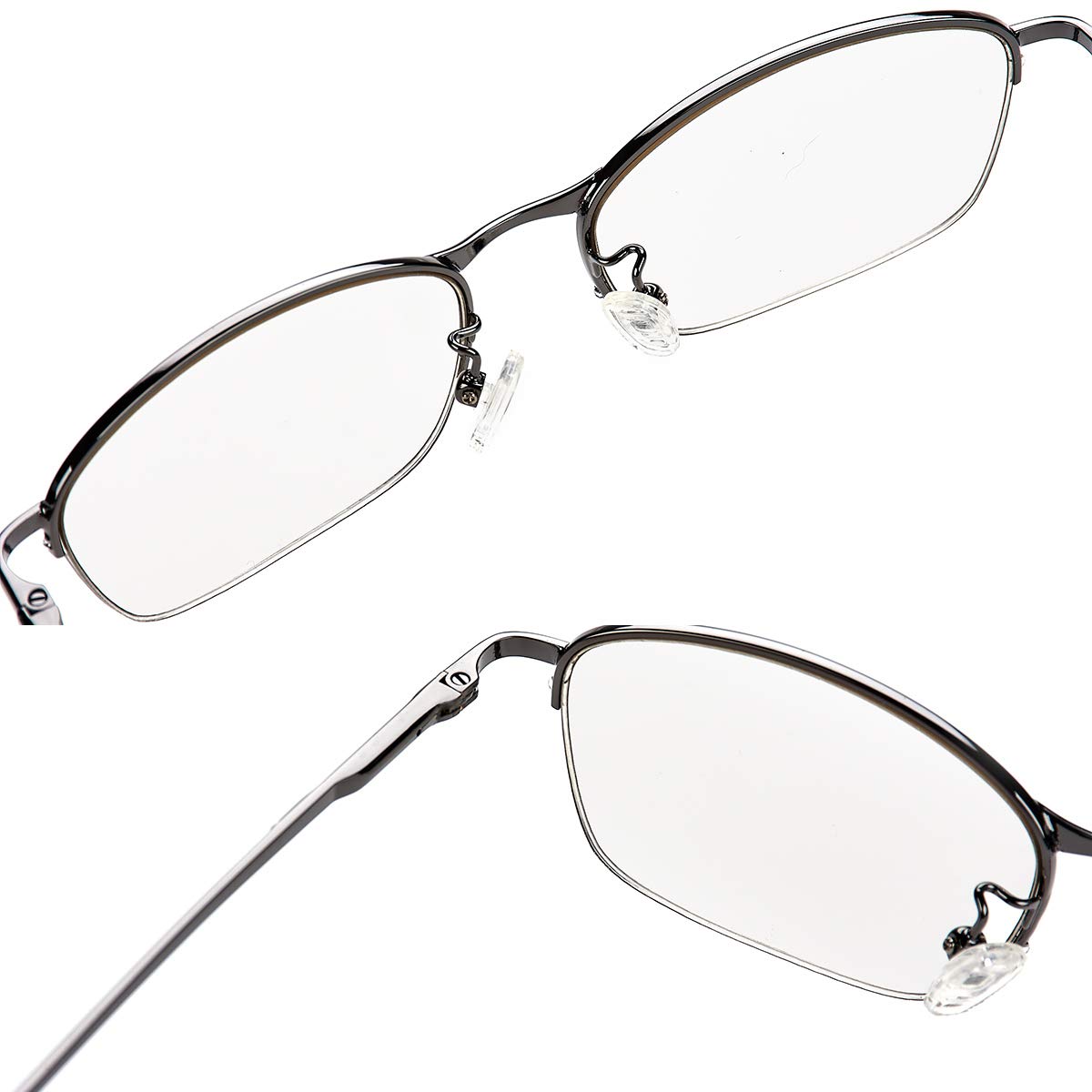 Progressive Multifocal Computer Reading Glasses for Men - Blue Light Blocking Presbyopia Eyewear for Office, Gaming & Screen Use
