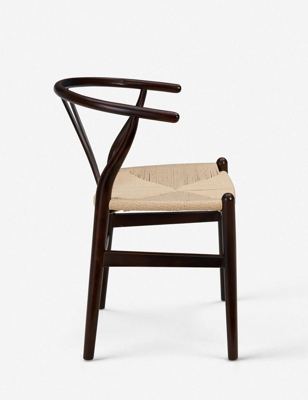Modern Cylia Dining Chairs Set of 2 - Mid Century Wooden Kitchen Chairs with Upholstered Seat - Perfect for Dining Room, Kitchen, Breakfast Nook & Home Office