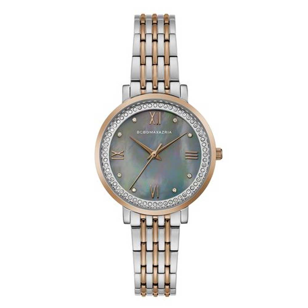 BCBGMAXAZRIA Women's Quartz Two-Tone Stainless Steel Watch BG50665002 - Elegant Dress Watch for Business, Party & Special Occasions