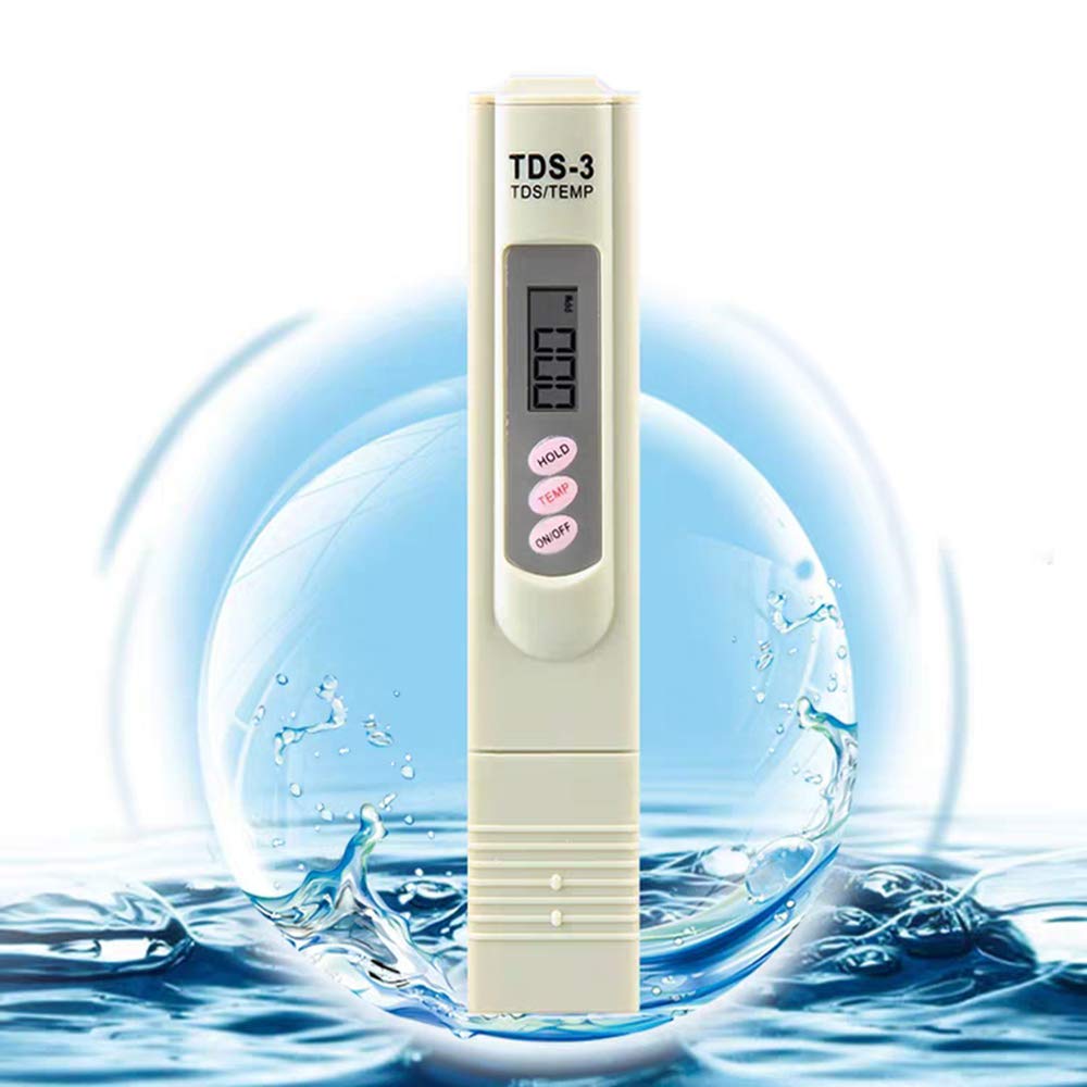 Digital TDS Meter - Accurate Water Quality Tester Pen for Drinking Water, Pools & Aquariums | Portable EC Meter for Home, Lab & Outdoor Water Purity Testing