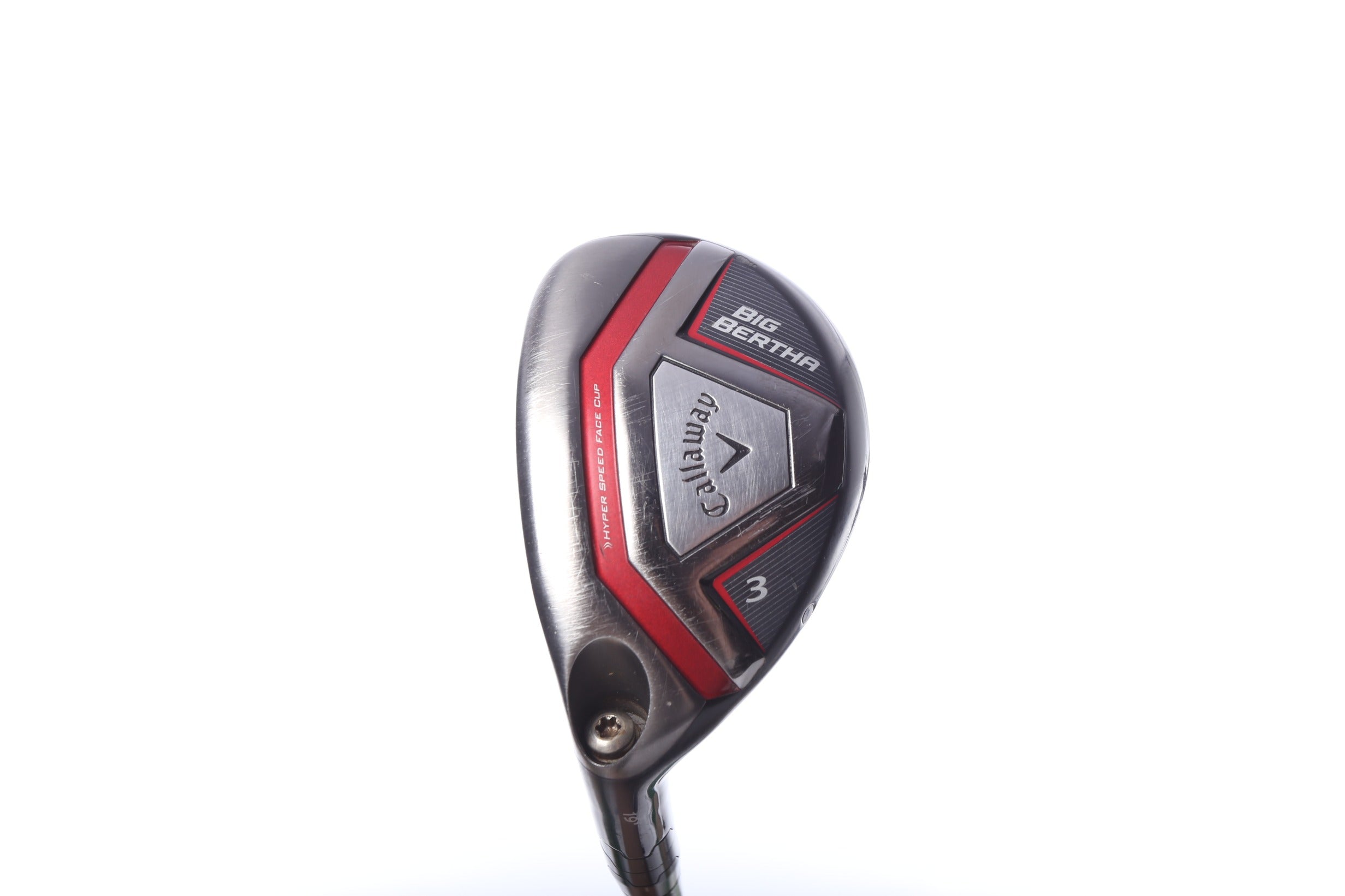 Used Callaway Big Bertha 2015 3H Hybrid Golf Club - Left Handed 19° Stiff Flex - Perfect for Left-Handed Golfers & Driving Range Practice