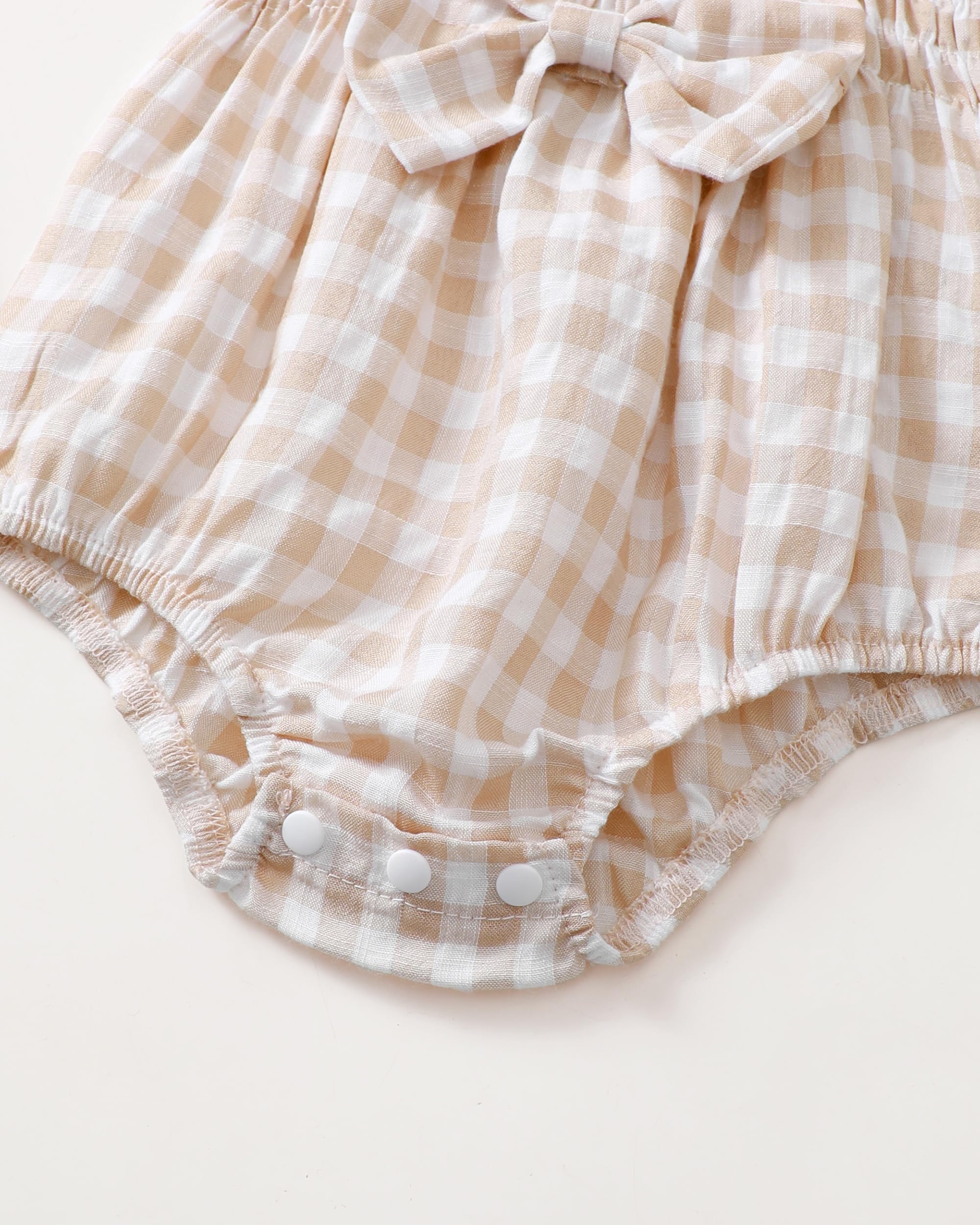 Renotemy Newborn Baby Girl Clothes - Soft Summer Romper Jumpsuits with Short Sleeves | Cute Infant Outfits for Playtime & Photo Shoots