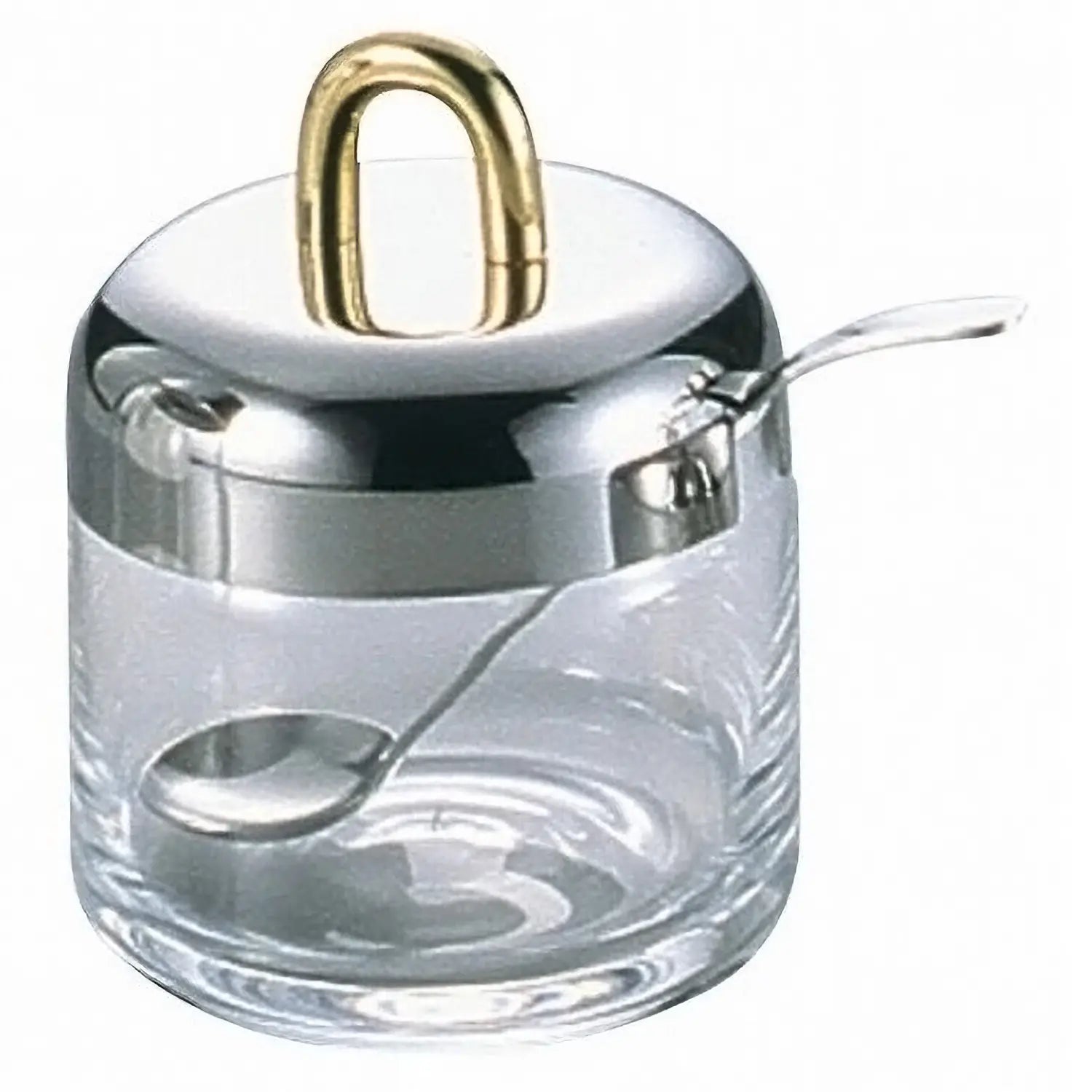 Premium Glass Sugar Bowl with Lid - Elegant & Durable for Coffee, Tea, and Dessert Table - Perfect for Home, Cafe, and Restaurant Use