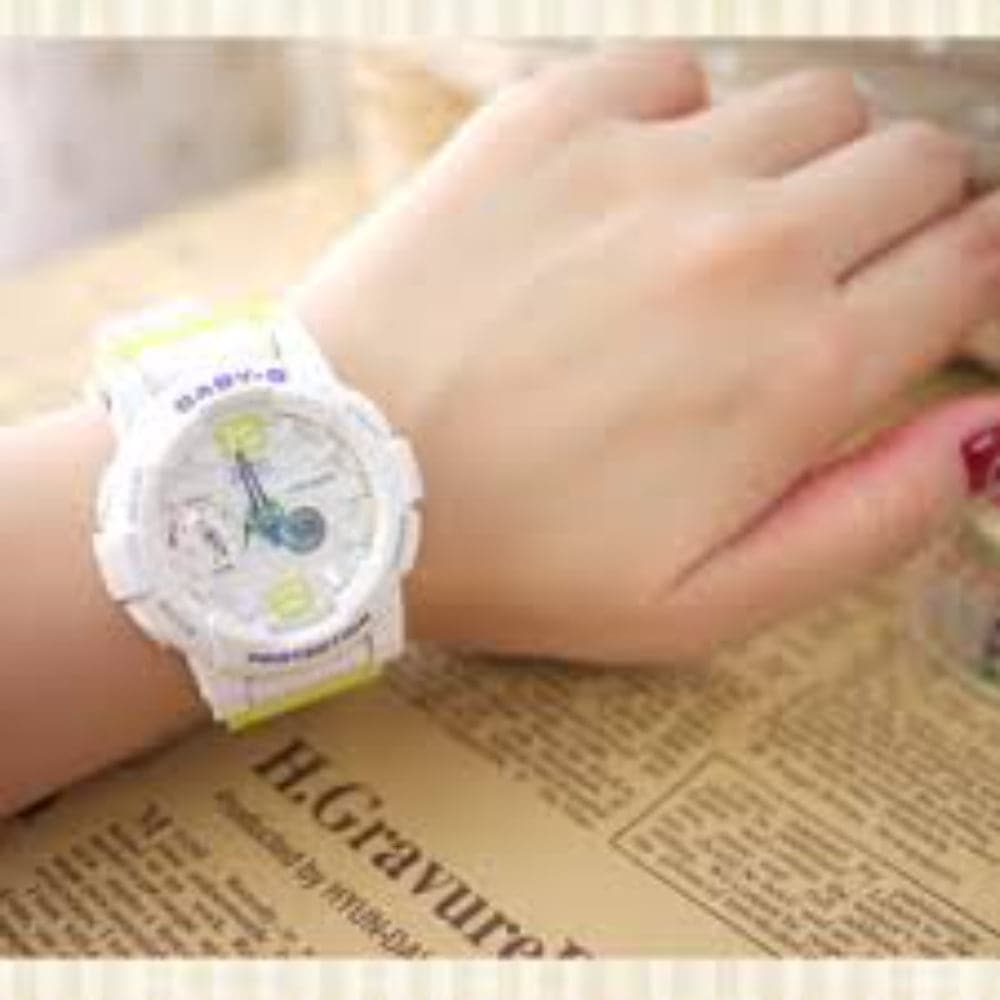 CASIO BABY-G BGA-180-7B2DR Women's Digital Sport Watch - Shock Resistant, Water Resistant, LED Light - Perfect for Running, Swimming & Outdoor Activities