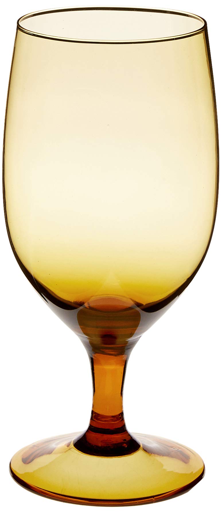 Premium D&V Glass Gala Collection 15oz Amber Goblets - Set of 12 Elegant Beverage Glasses for Wine, Cocktails & Formal Dining - Perfect for Weddings, Parties & Holiday Entertaining