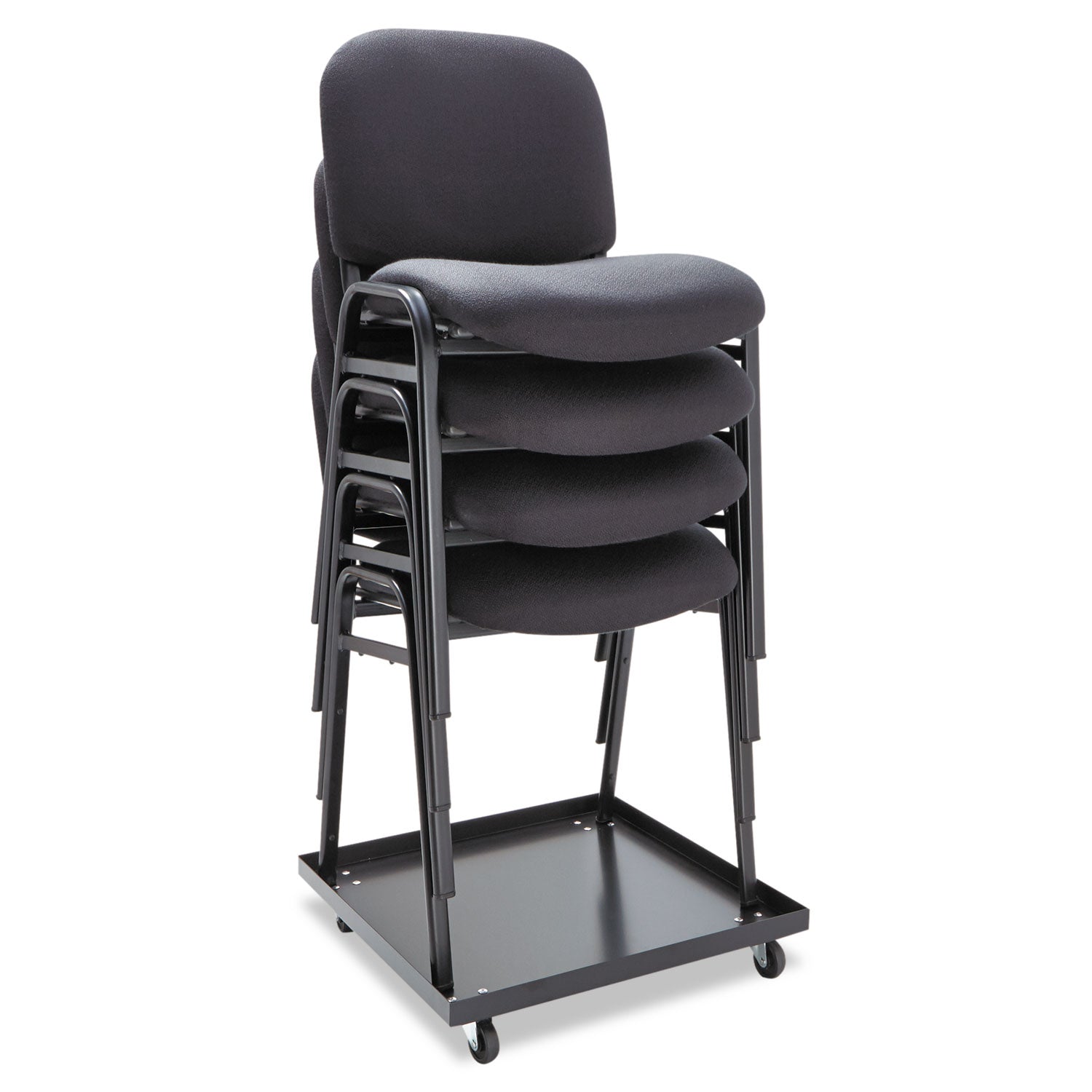 Alera Continental Series Stacking Chairs - Heavy Duty 250 lb Capacity, 19.68