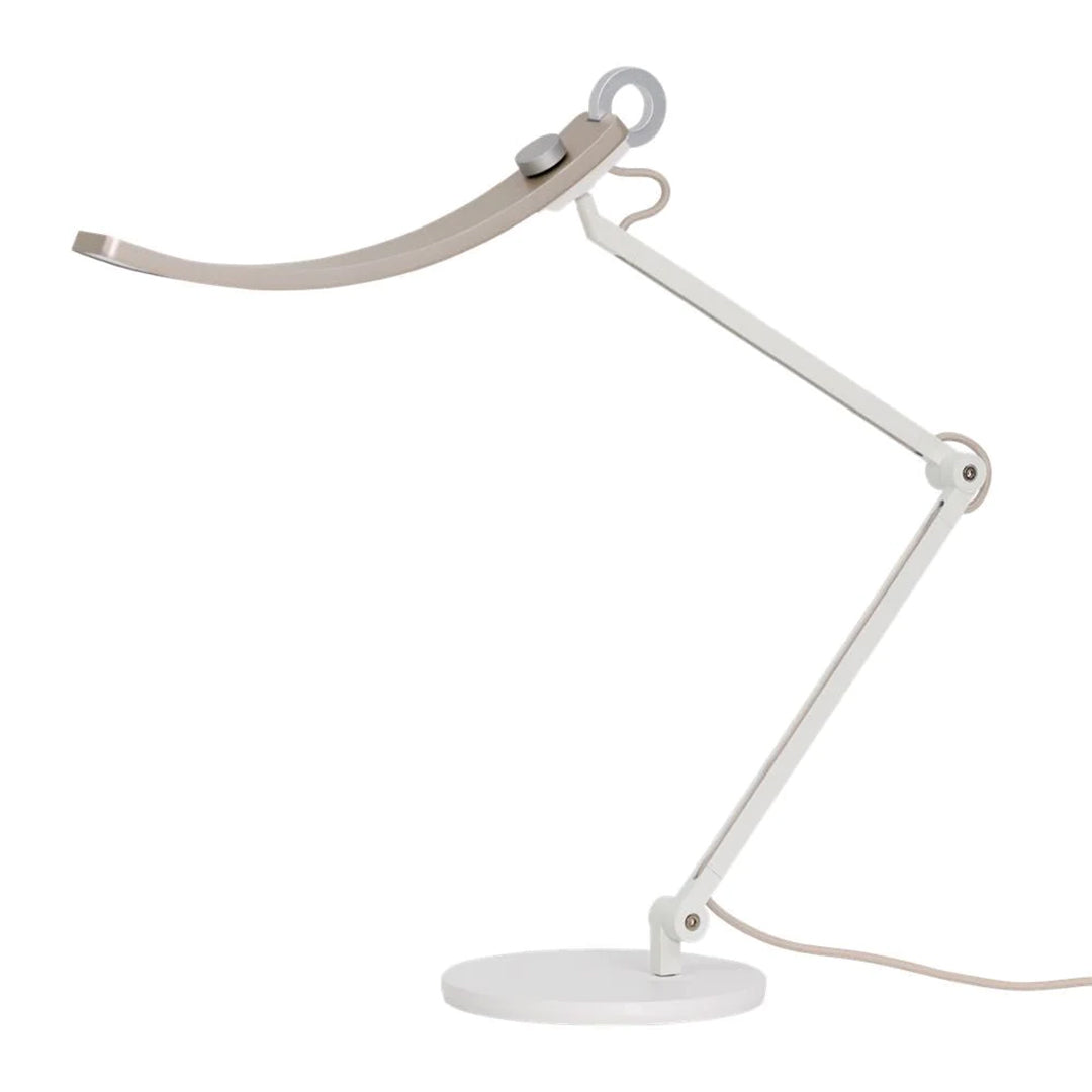 BenQ WiT eReading Desk Lamp V2 - Gold LED Eye-Care Light for Home Office, Study & Reading - Adjustable Brightness & Color Temperature