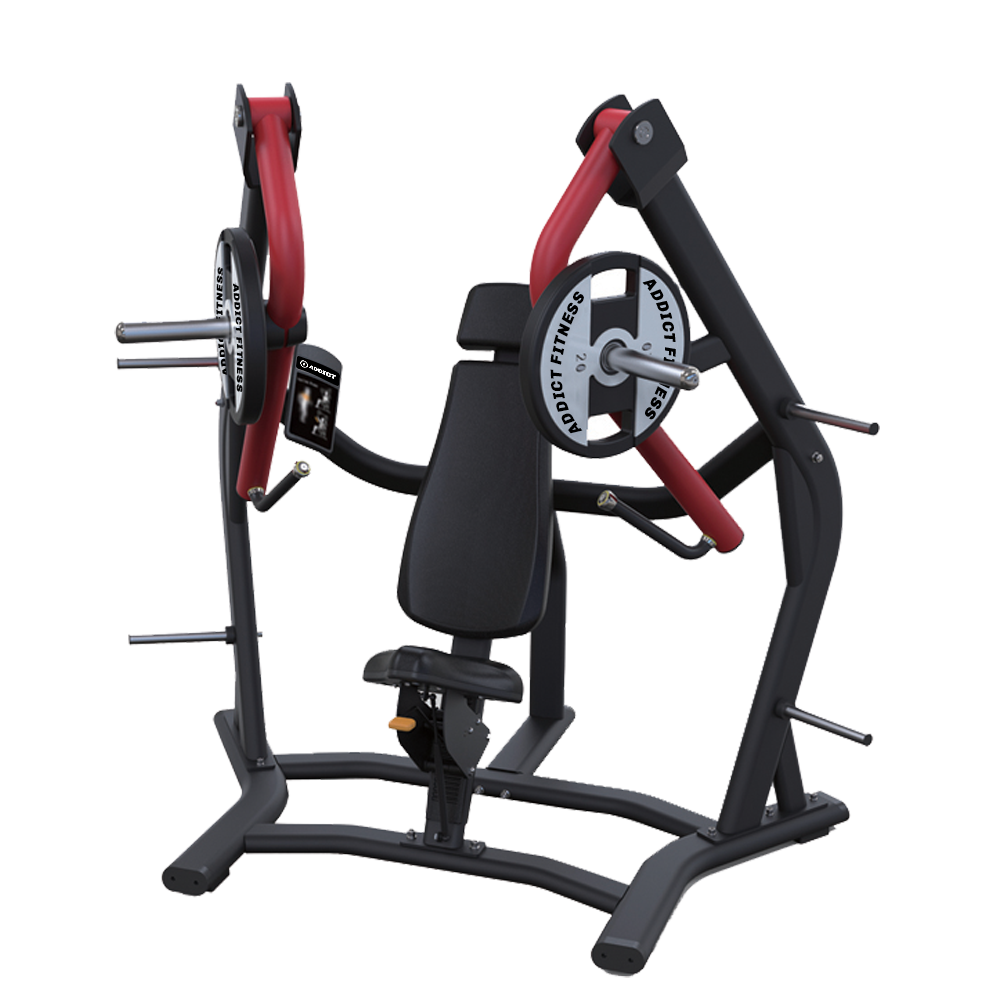 Plate Loaded Wide Chest Press Machine - Heavy Duty Gym Equipment for Strength Training & Muscle Building - Perfect for Home & Commercial Gyms