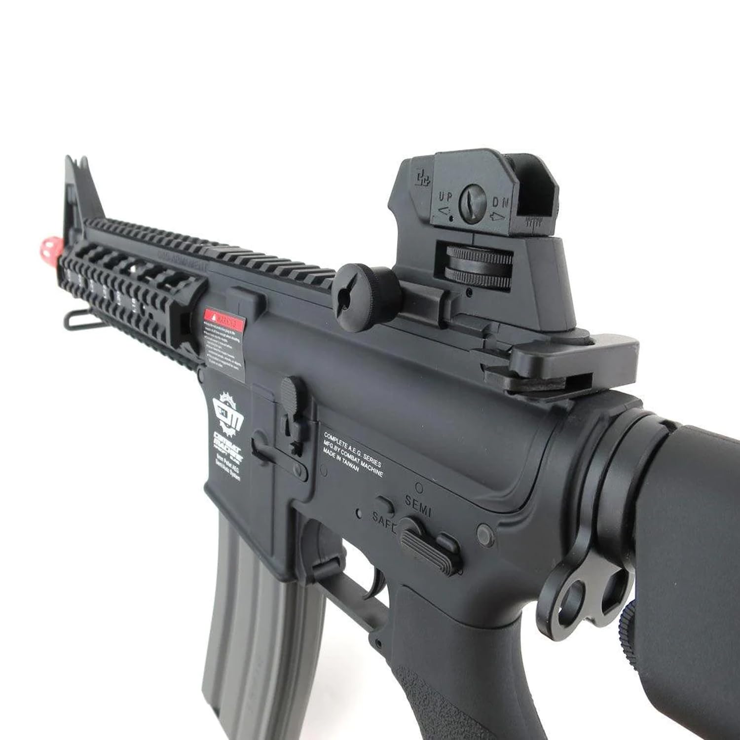 G&G Airsoft Combat Machine M4 Raider - High Performance Full Metal Gearbox AEG Rifle with Integrated RAS & Crane Stock | Perfect for Airsoft Battles, Tactical Training & Outdoor Shooting Games