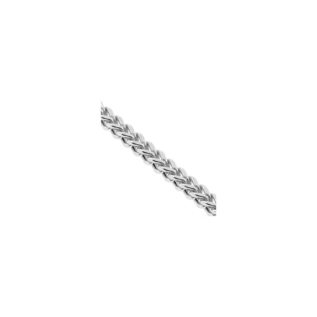 4MM 120 Oval Franco Chain .925 Sterling Silver Necklace for Men & Women - Perfect for Layering, Gifts & Everyday Wear