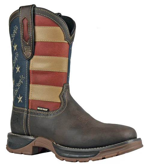 We The People Soft Toe Work Boots - Comfortable & Durable Safety Shoes for Construction, Landscaping & Outdoor Work