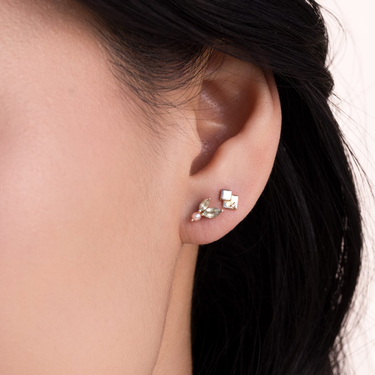 Fairy Stud Earrings for Women - Dainty Floral Flower Studs - Perfect for Everyday Wear, Parties & Gifts
