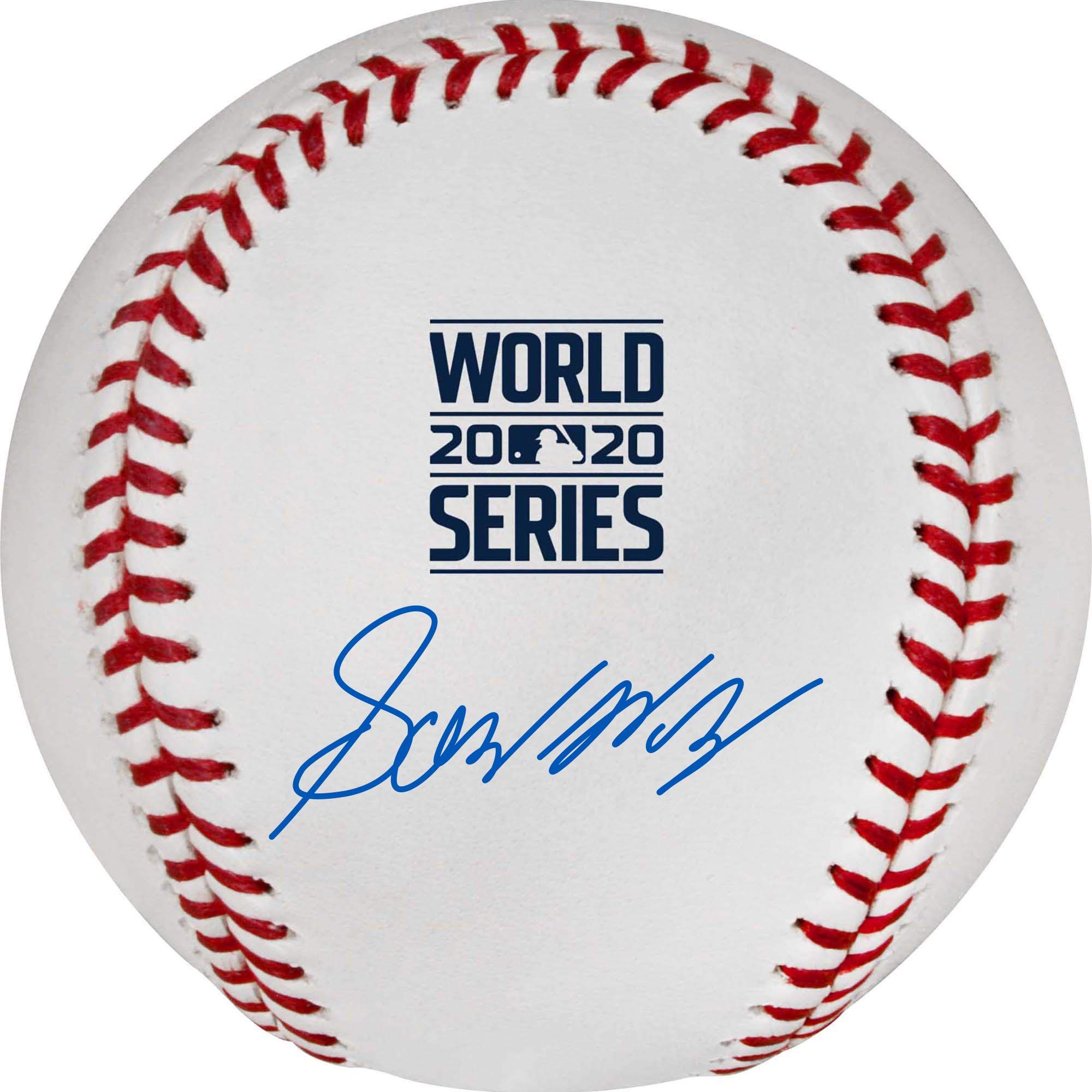 Gavin Lux Autographed Los Angeles Dodgers 2020 MLB World Series Champions Baseball - Signed Collectible Sports Memorabilia for Fans & Display Cases