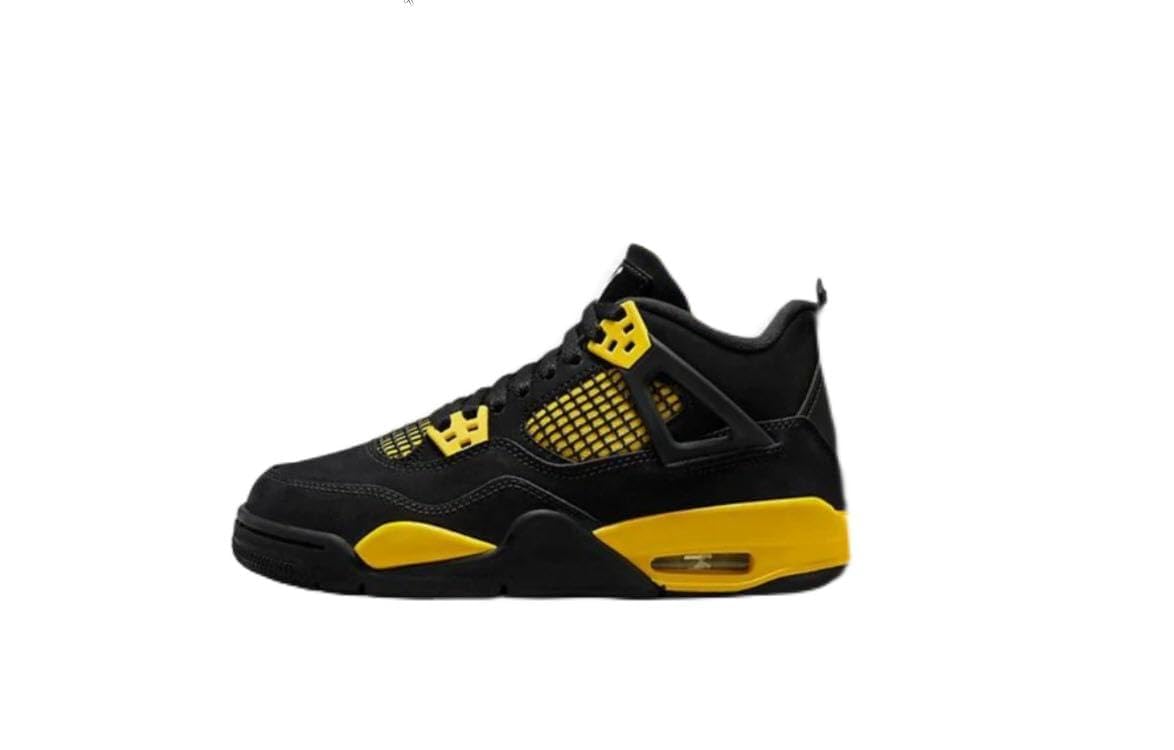 Air Jordan 4 Retro Men's Basketball Shoes - White/Cement Grey (308497-106) | Classic Sneakers for Streetwear & Basketball Games