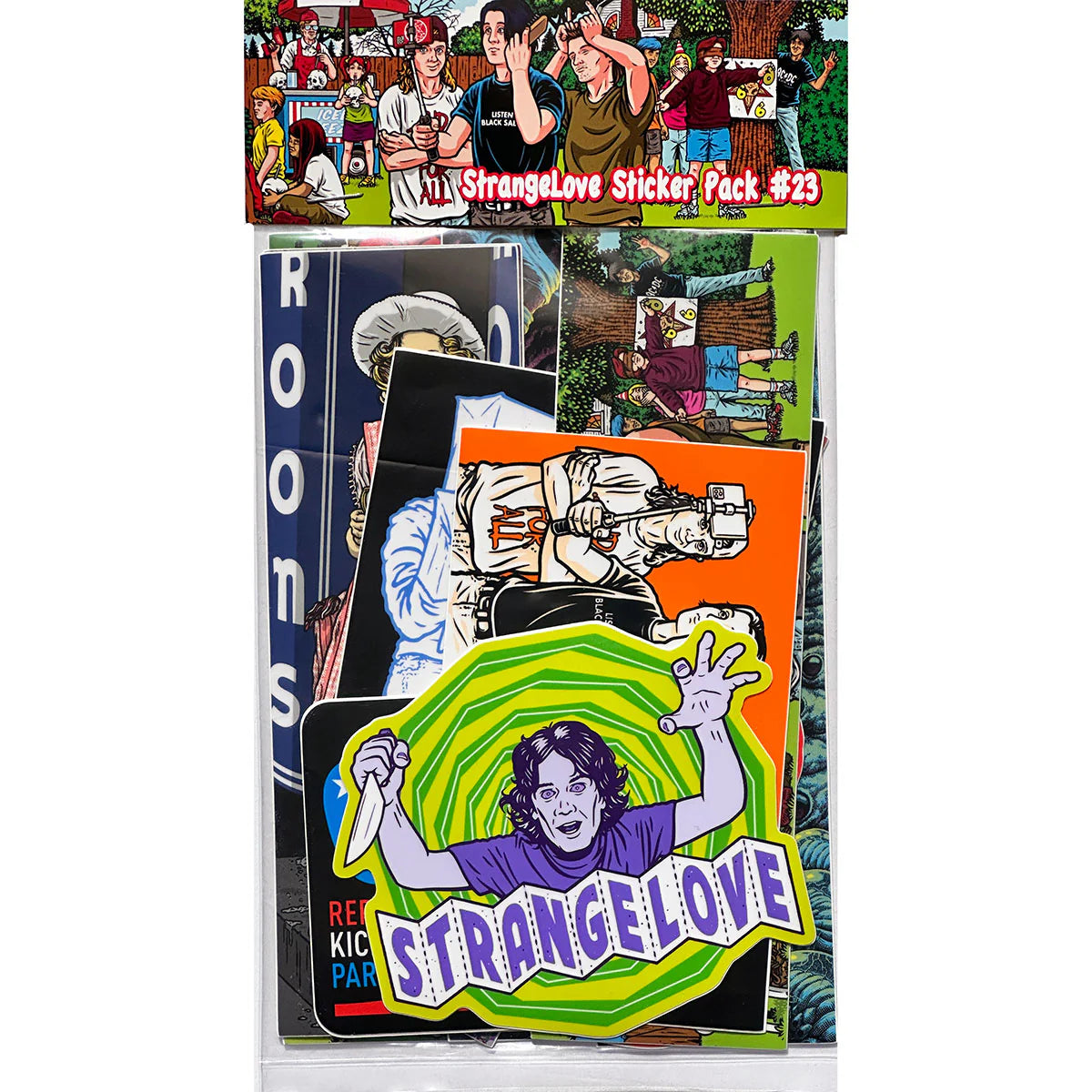 Strangelove Sticker Pack #23 - Unique Vinyl Decals for Laptops, Phones & DIY Crafts | Perfect for Scrapbooking, Journaling & Personalizing Accessories
