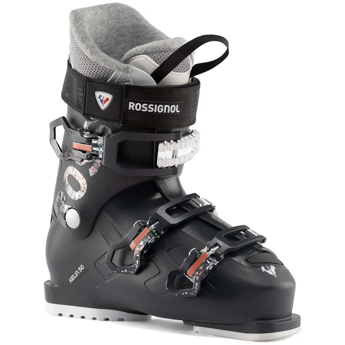 Rossignol 2023 KELIA 50 Ski Boots - Women's All-Mountain Performance Ski Boots for Comfort & Control | Perfect for Alpine Skiing & Resort Adventures