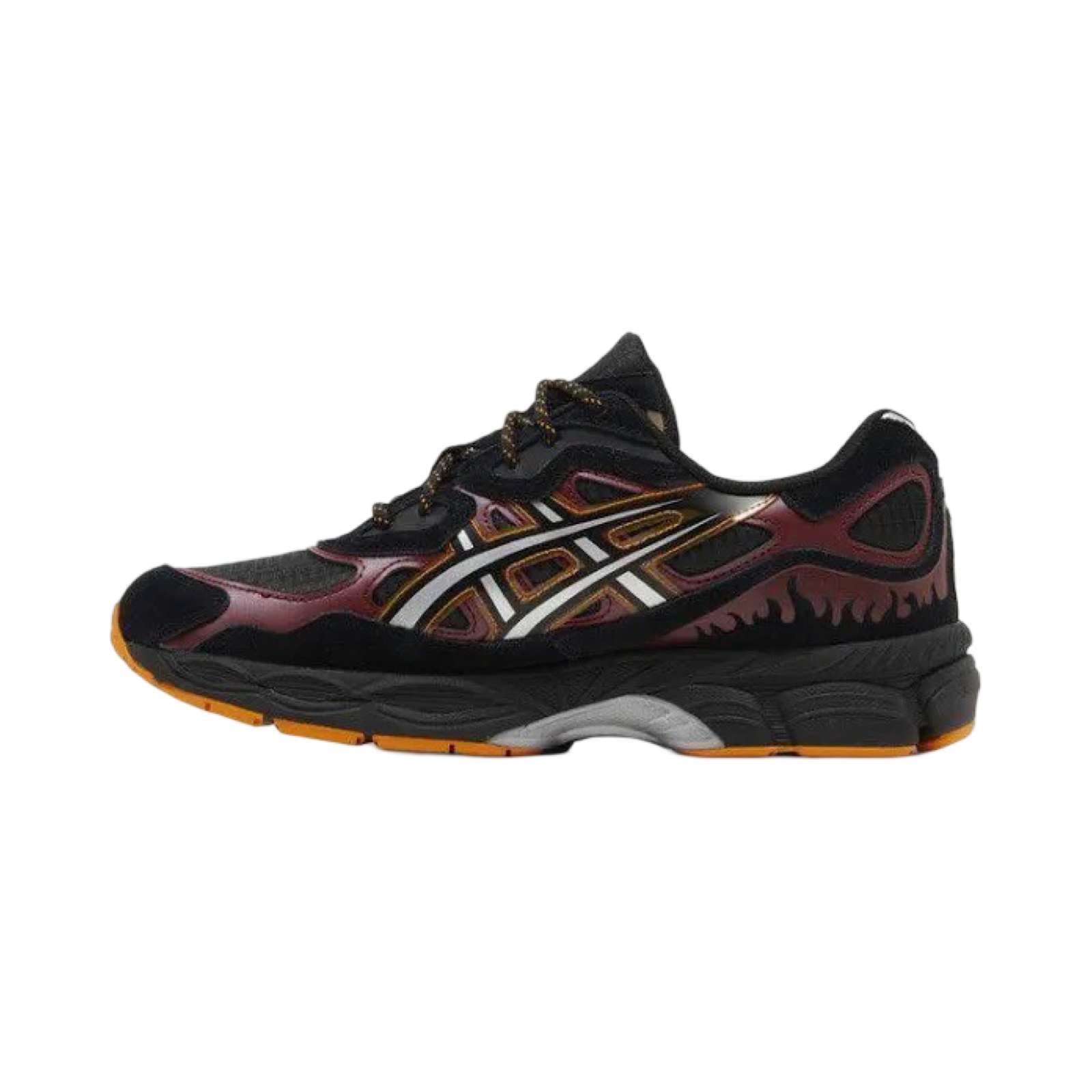 ASICS Gel-NYC Naruto Shippuden Black Multi Color Running Shoes - Lightweight Sneakers for Anime Fans & Jogging Enthusiasts | Perfect for Cosplay, Gym Workouts & Streetwear Fashion