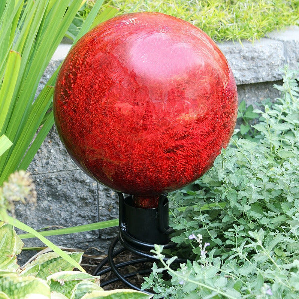 Helix Gazing Globe Ball Stand - Decorative Garden Sphere Holder for Outdoor & Indoor Decor | Perfect for Patio, Yard, and Home Garden Ornament