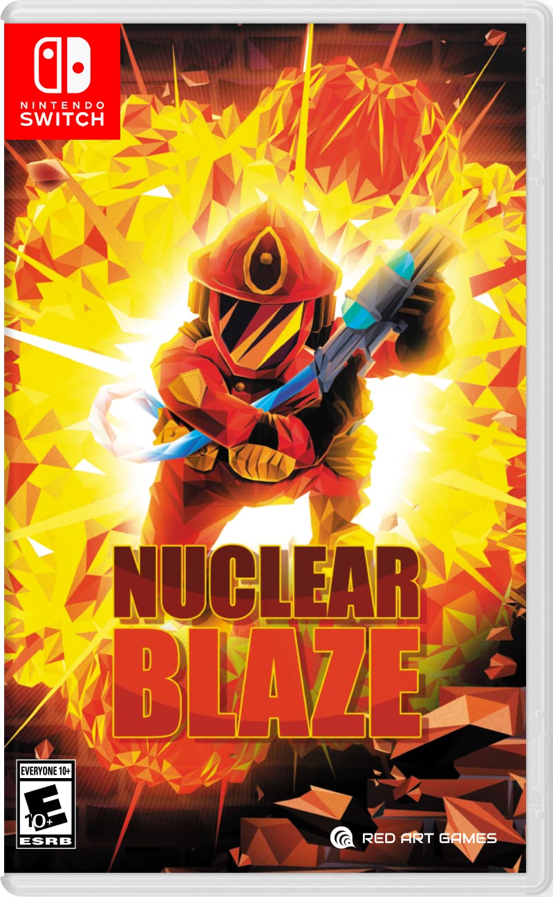Nuclear Blaze for Nintendo Switch - Action-Packed Adventure Game for Kids & Adults - Perfect for Home & Travel Gaming