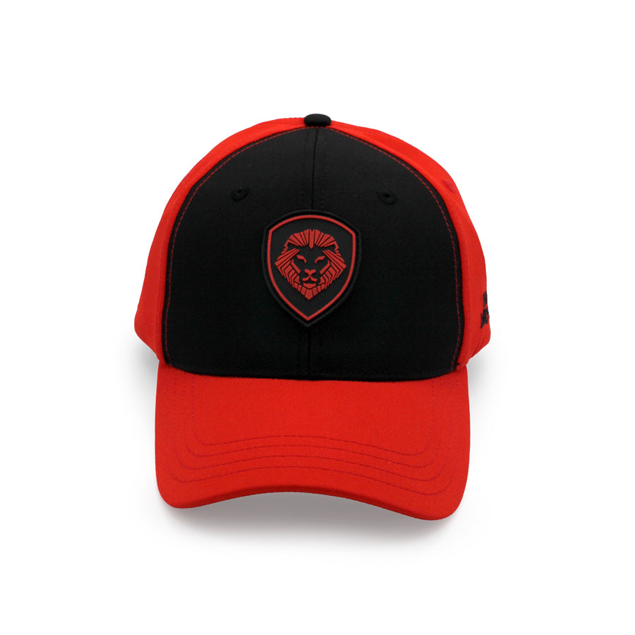 VT Shield Logo Future Looks Bright Snapback Hat - Red & Black Adjustable Baseball Cap for Men & Women - Perfect for Sports, Outdoor Activities, and Casual Wear
