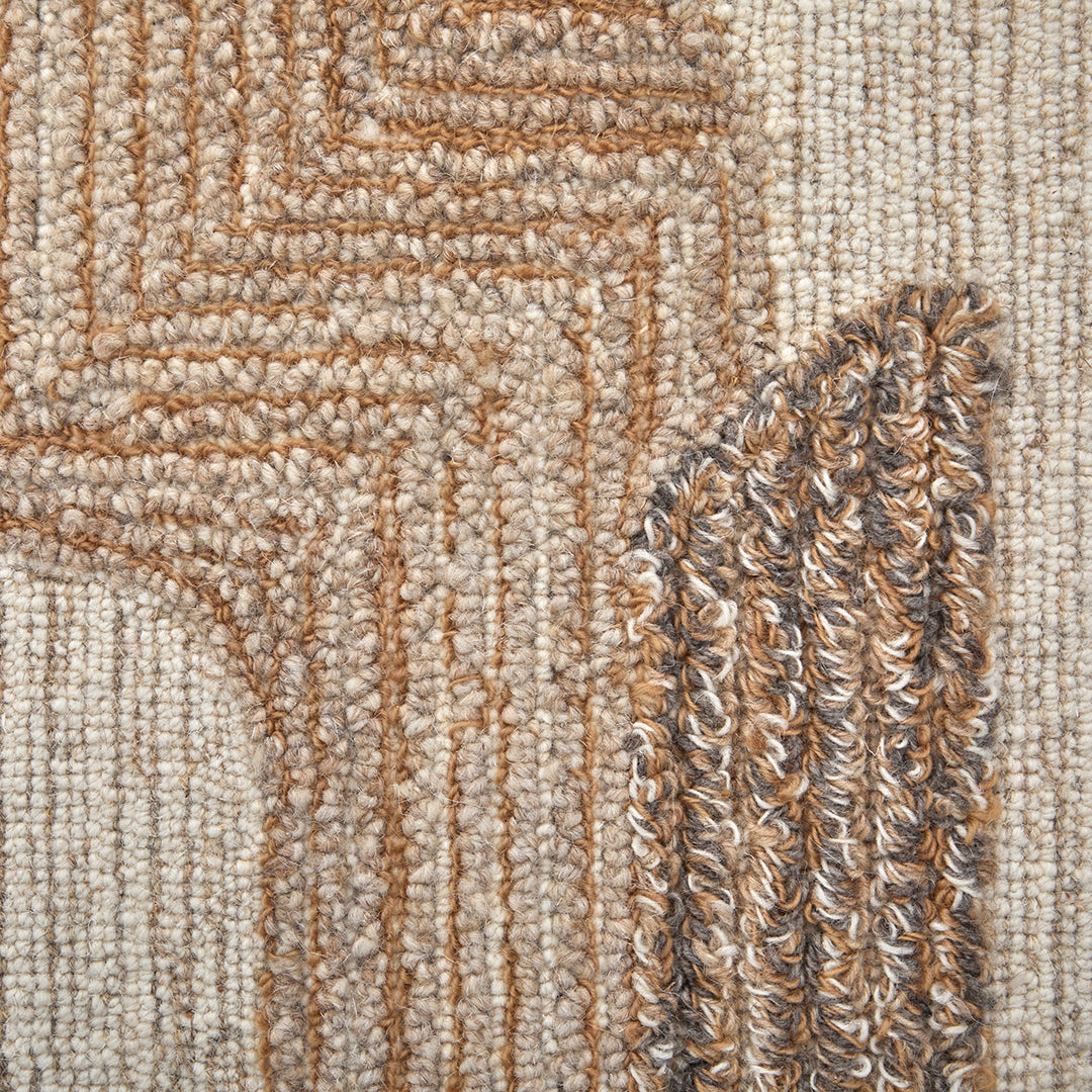 Pollock Brown Rug - Soft & Stylish Area Rug for Living Room, Bedroom, or Office - Non-Slip & Durable Home Decor