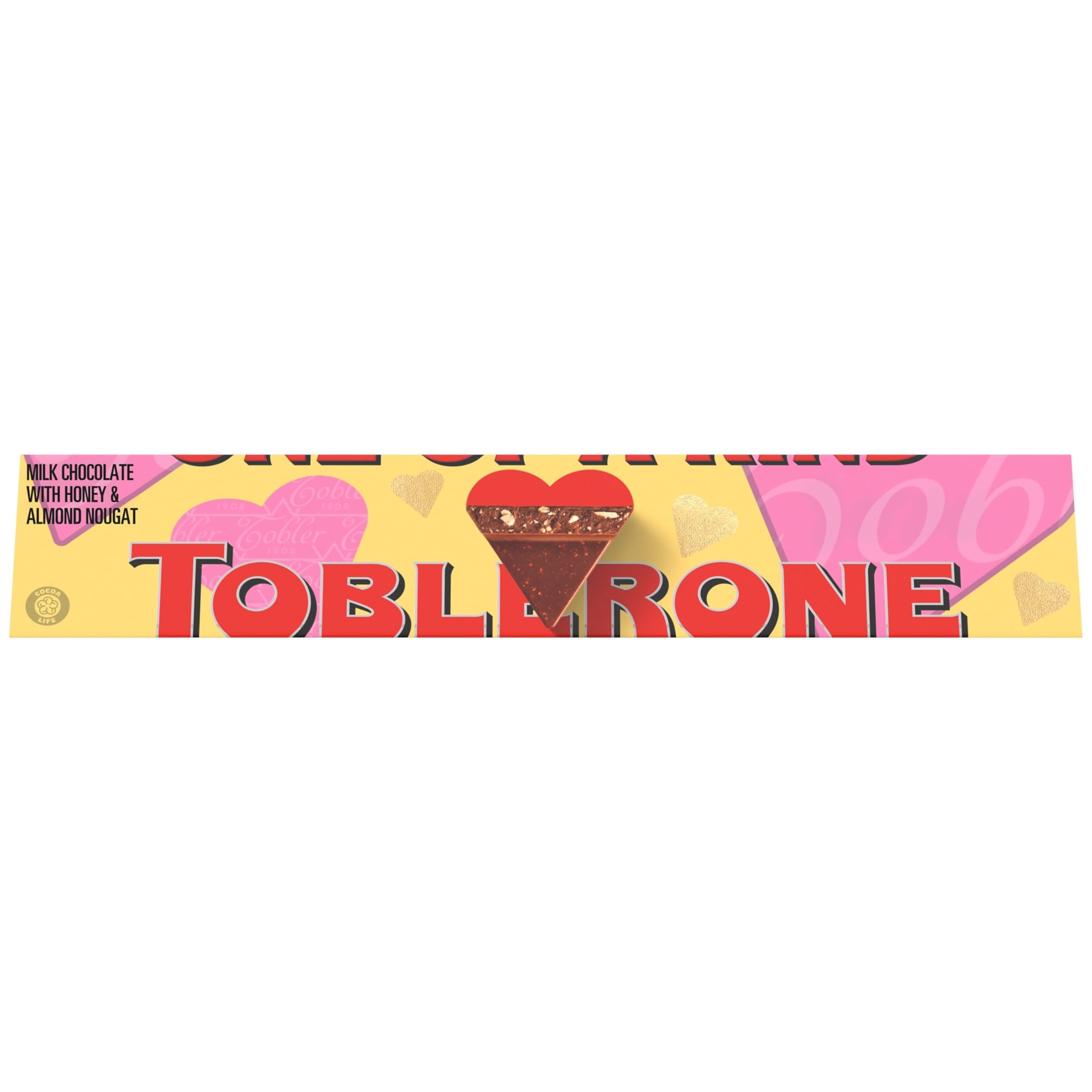 Toblerone Milk Chocolate Bar with Honey and Almond Nougat - 12.6 oz Swiss Chocolate Gift for Valentine's Day, Christmas, Birthdays & Special Occasions | Perfect for Gifting, Parties & Sweet Treats