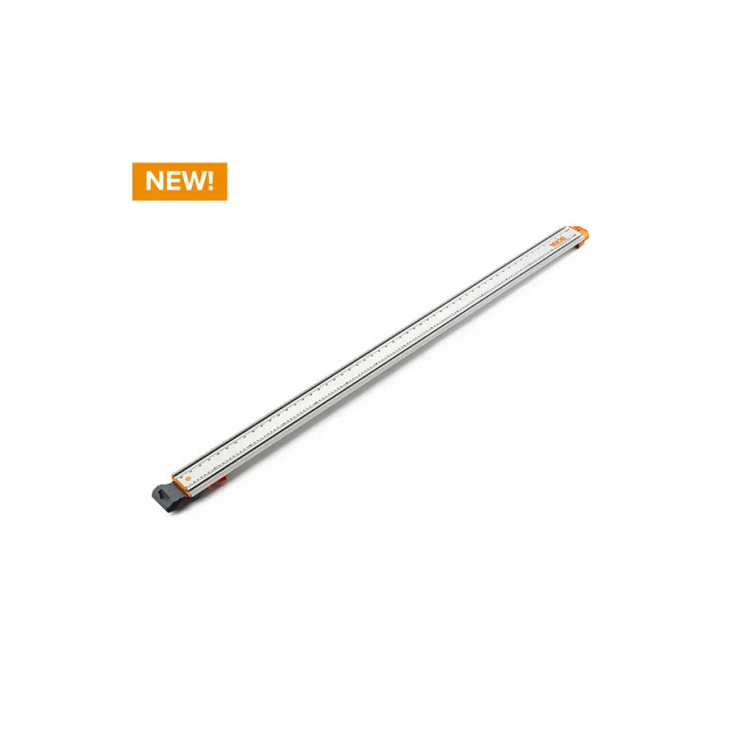 NGX 48-Inch Aluminum Clamp Edge Guide for Woodworking & DIY Projects - Perfect for Table Saws, Routers & Circular Saws