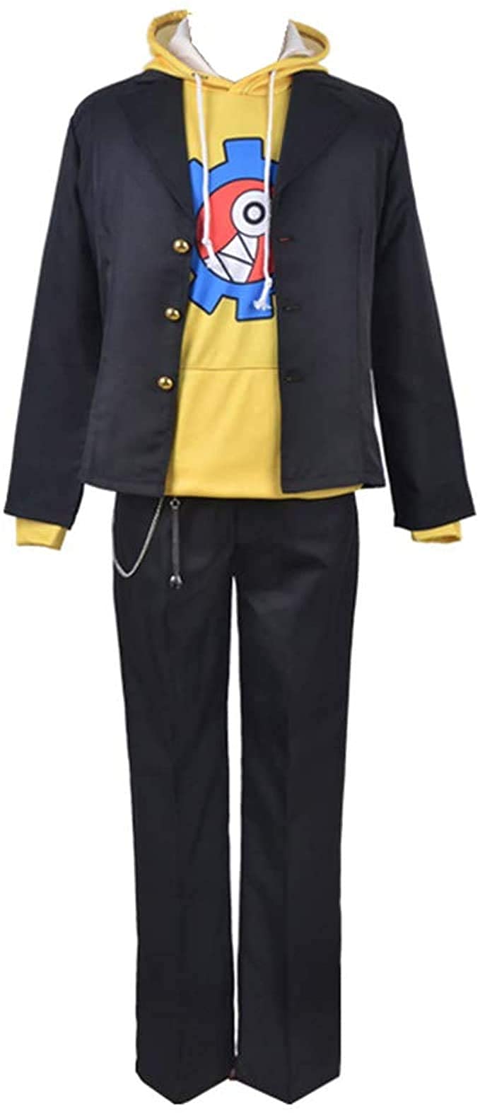 SK8 the Infinity Reki Kyan Cosplay Costume Full Outfit Set for Men - Anime Character Halloween Cosplay, Convention Costume & Themed Party Dress-Up