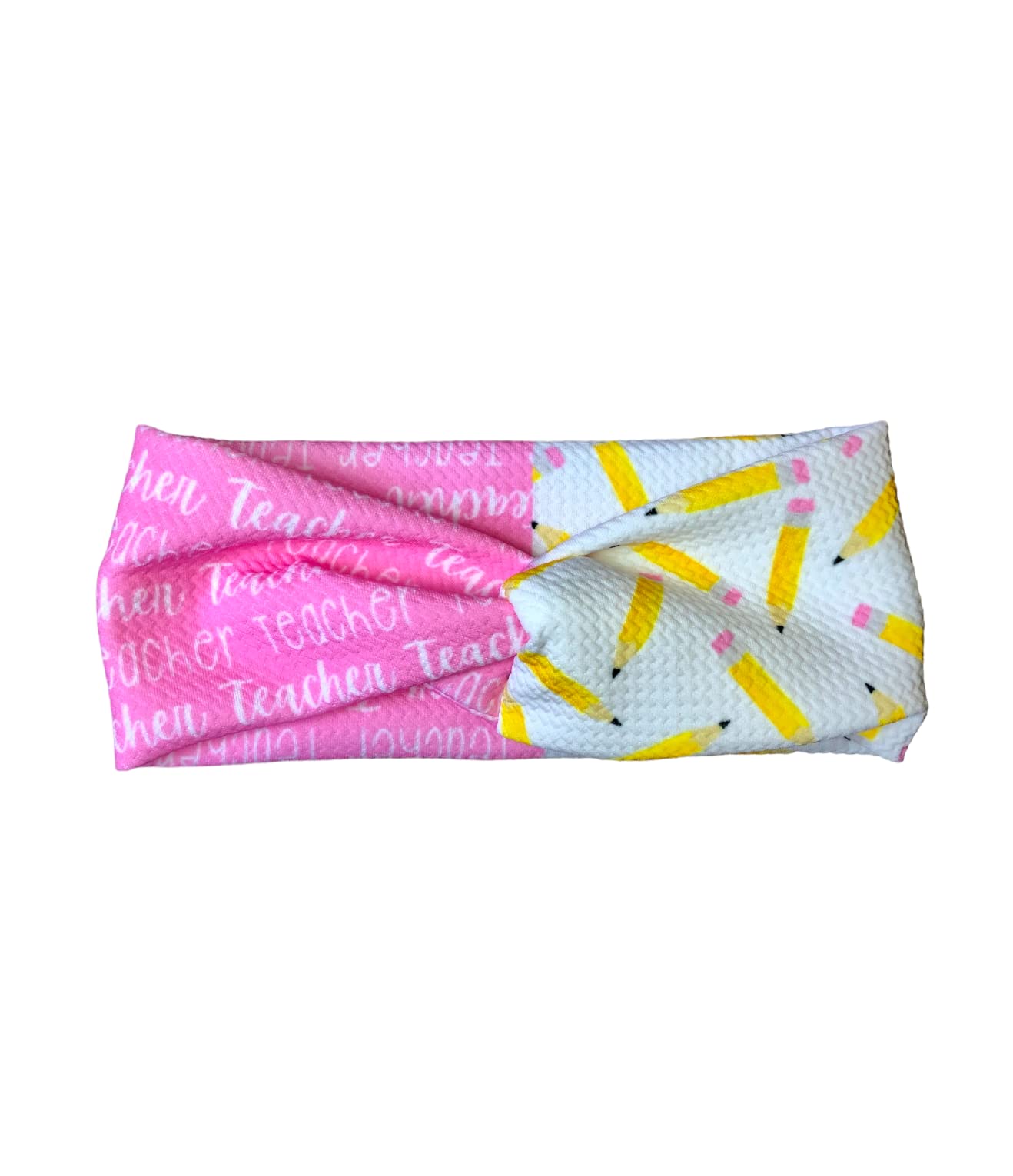 Bulk Teacher Appreciation Gifts - Women's Teacher Headbands & Twist Headbands - Pencil Hair Accessories for Educators - Perfect for Classroom, School Events & Teacher Appreciation Week