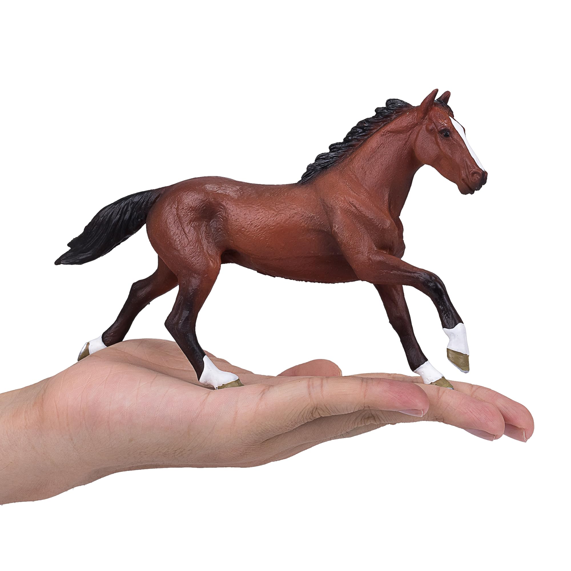 MOJO Thoroughbred Realistic Horse Toy Figure - 12