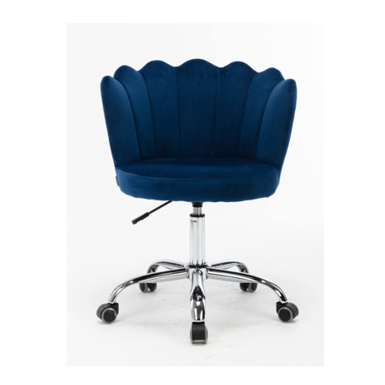 Ergonomic Office Chair - Modern Swivel Shell Desk Chair with Lumbar Support for Home & Office, Blue - Perfect for Work, Study, Gaming & Relaxing in Living Room or Bedroom