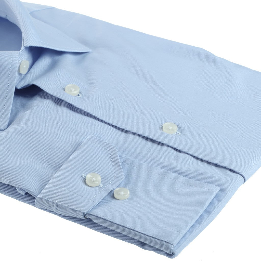 Premium Henry Sartorial Cotton Single Cuff Dress Shirt - Midnight Blue | Formal & Business Attire for Office & Special Occasions