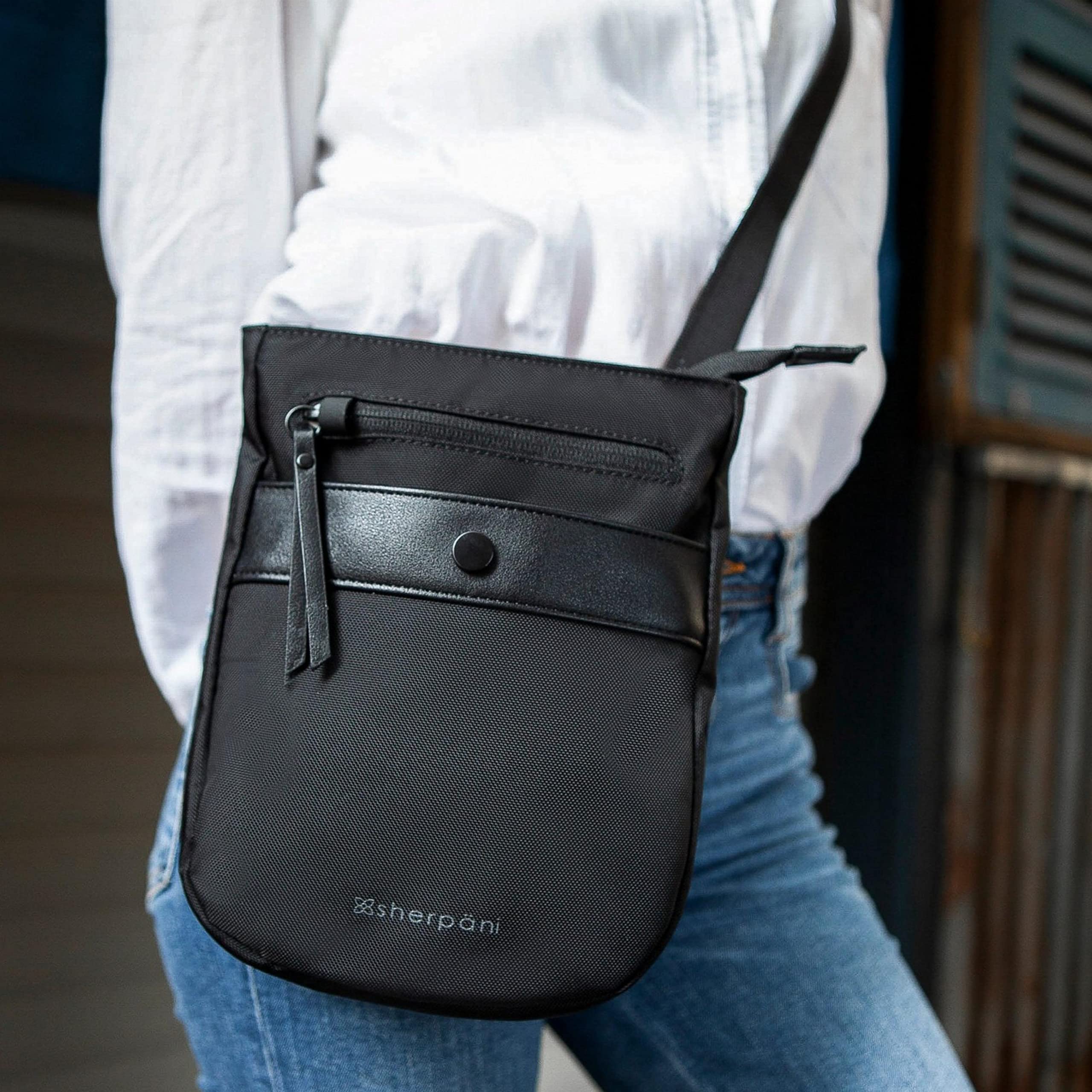 Sherpani Prima Anti-Theft Crossbody Bag for Women - Secure Travel Shoulder Purse with RFID Protection | Perfect for Commuting, Shopping & Vacation
