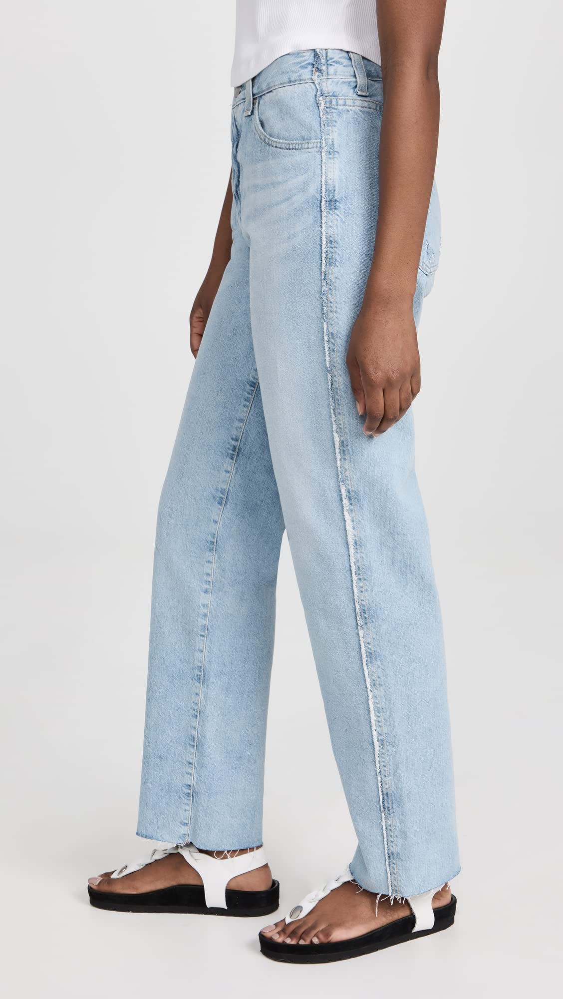 AG Adriano Goldschmied Women's Clove Rework High Waist Skinny Jeans - Stretch Denim for Everyday Comfort & Style | Perfect for Work, Date Night & Casual Outings