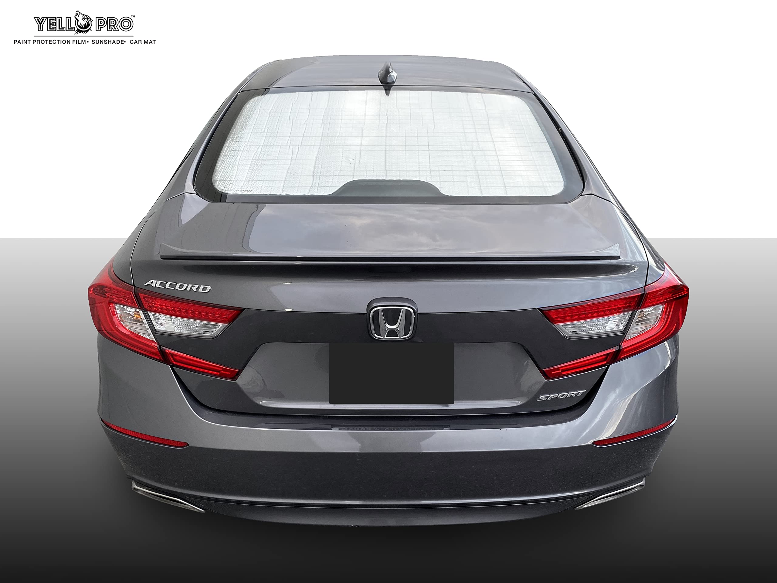 Custom Fit Rear Tailgate Window Sunshade for 2018-2022 Honda Accord Sedan (LX/Sport/EX/EX-L/Touring) - UV Protection Car Accessory | Perfect for Summer Driving & Parking Sun Protection