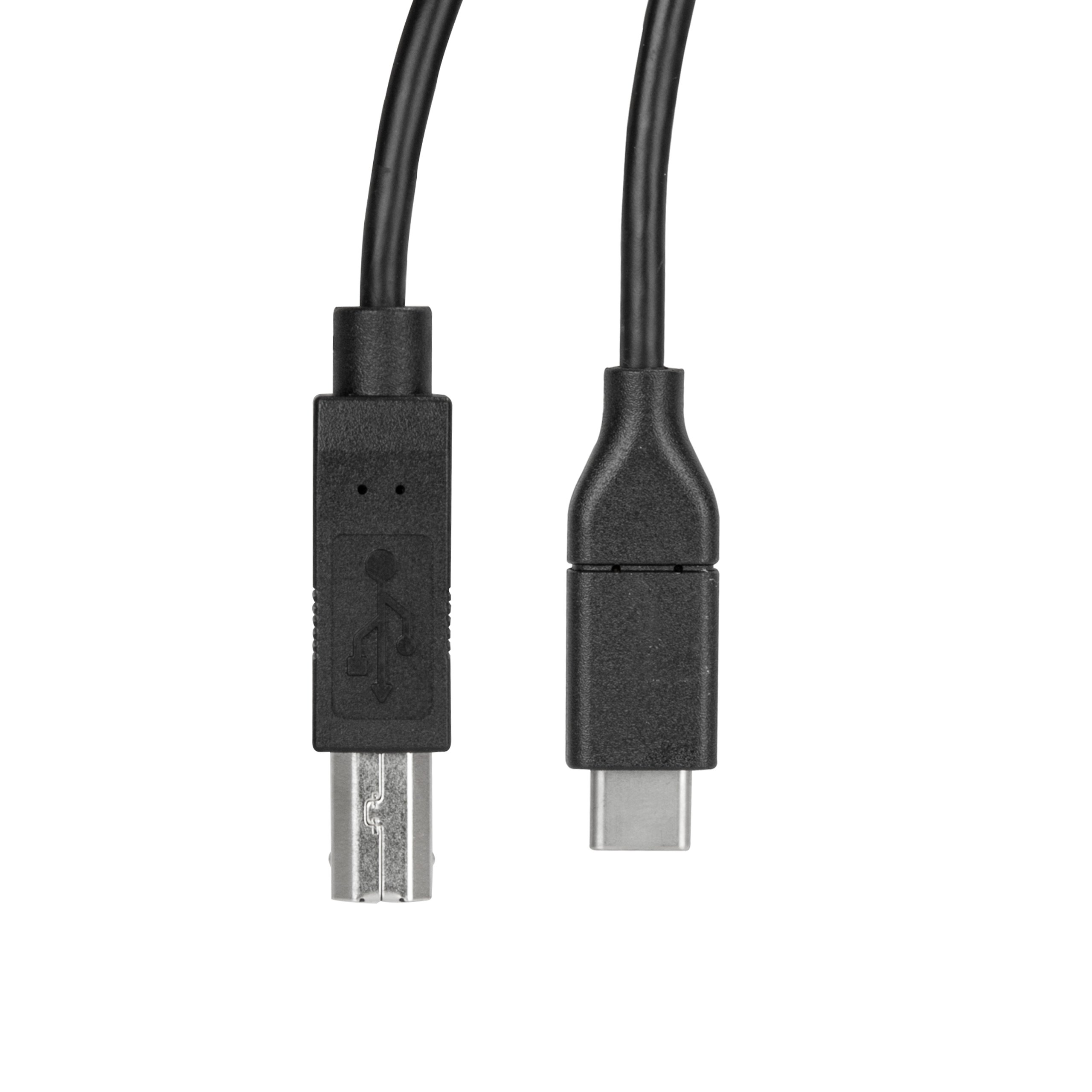 STARTECH USB C to USB B Printer Cable 1.6ft (0.5m) - High-Speed USB Type C to Type B Cable for Printers, Scanners & POS Systems - Perfect for Home Office, Small Business & Retail Use