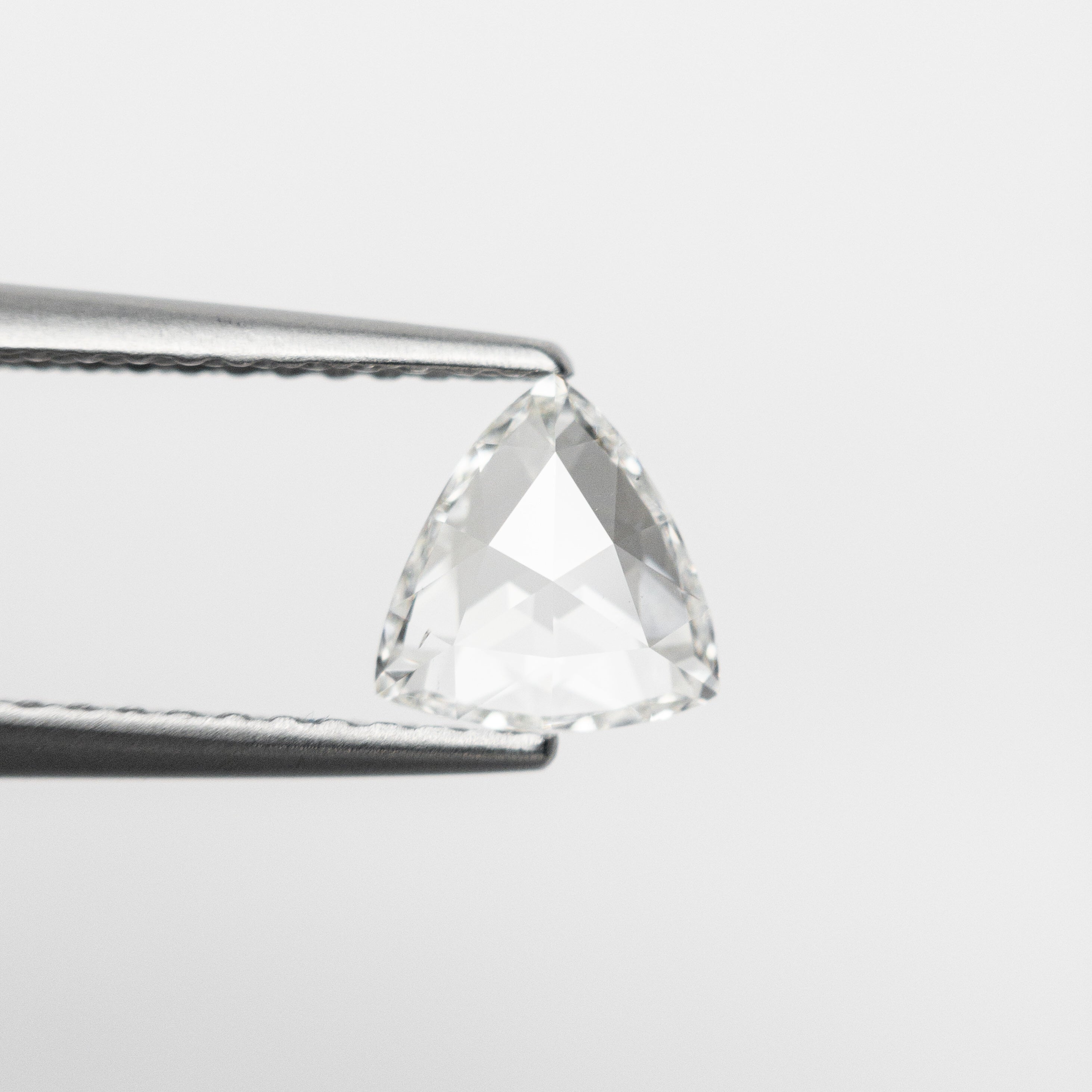 0.71ct Natural Rose Cut Trillion Diamond (6.26x5.98x2.45mm) SI1 Clarity H Color - Perfect for Engagement Rings & Fine Jewelry Making